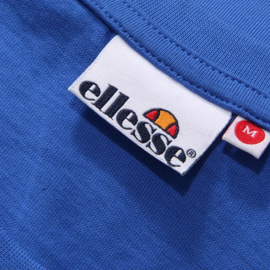 1065AI maglia uomo ELLESSE man cotton t-shirt bluette