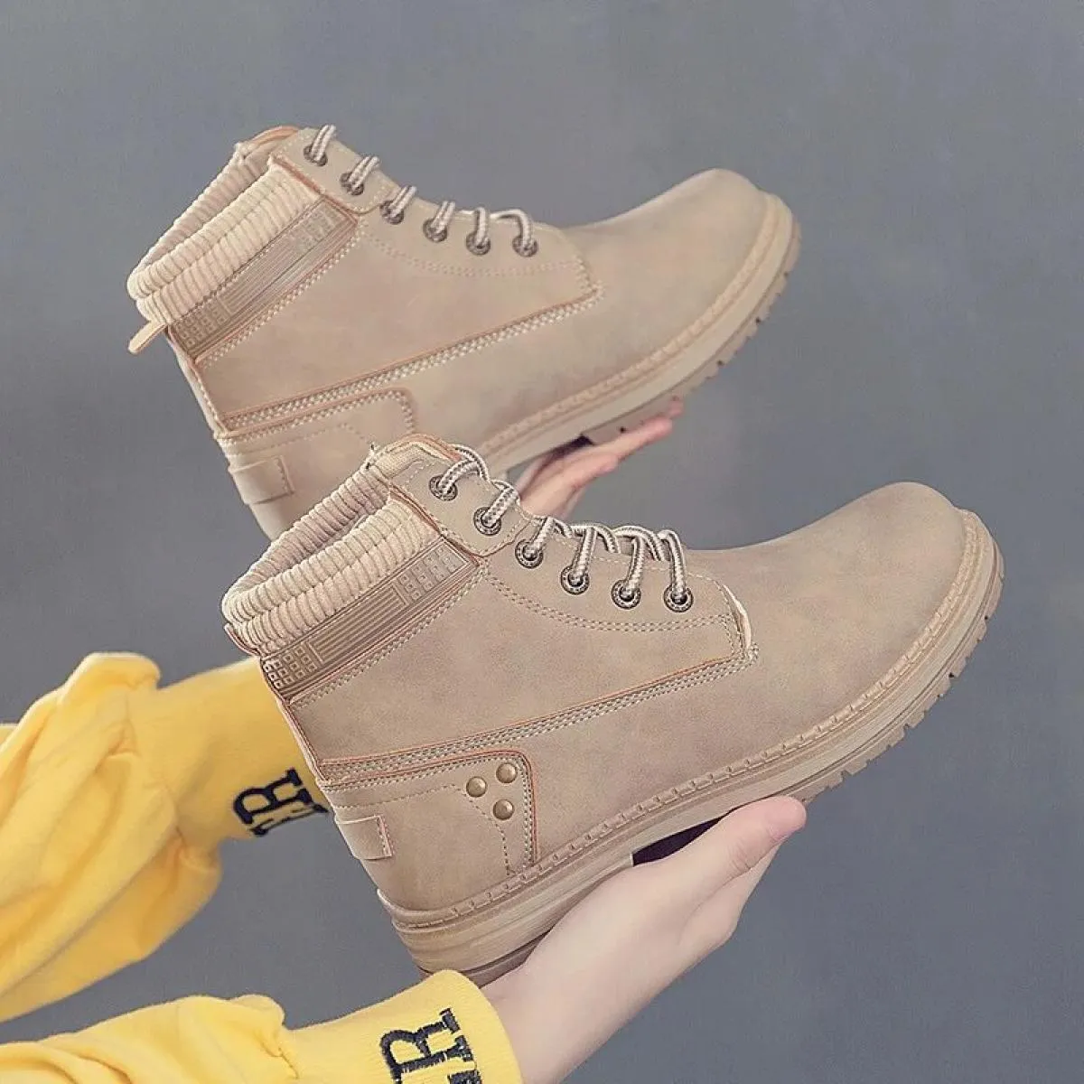 2022 stivaletti donna inverno peluche caldo impermeabile stivali da moto corti scarpe di cotone da donna stivali da neve stivali