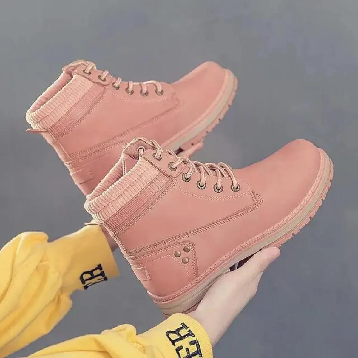 2022 stivaletti donna inverno peluche caldo impermeabile stivali da moto corti scarpe di cotone da donna stivali da neve stivali