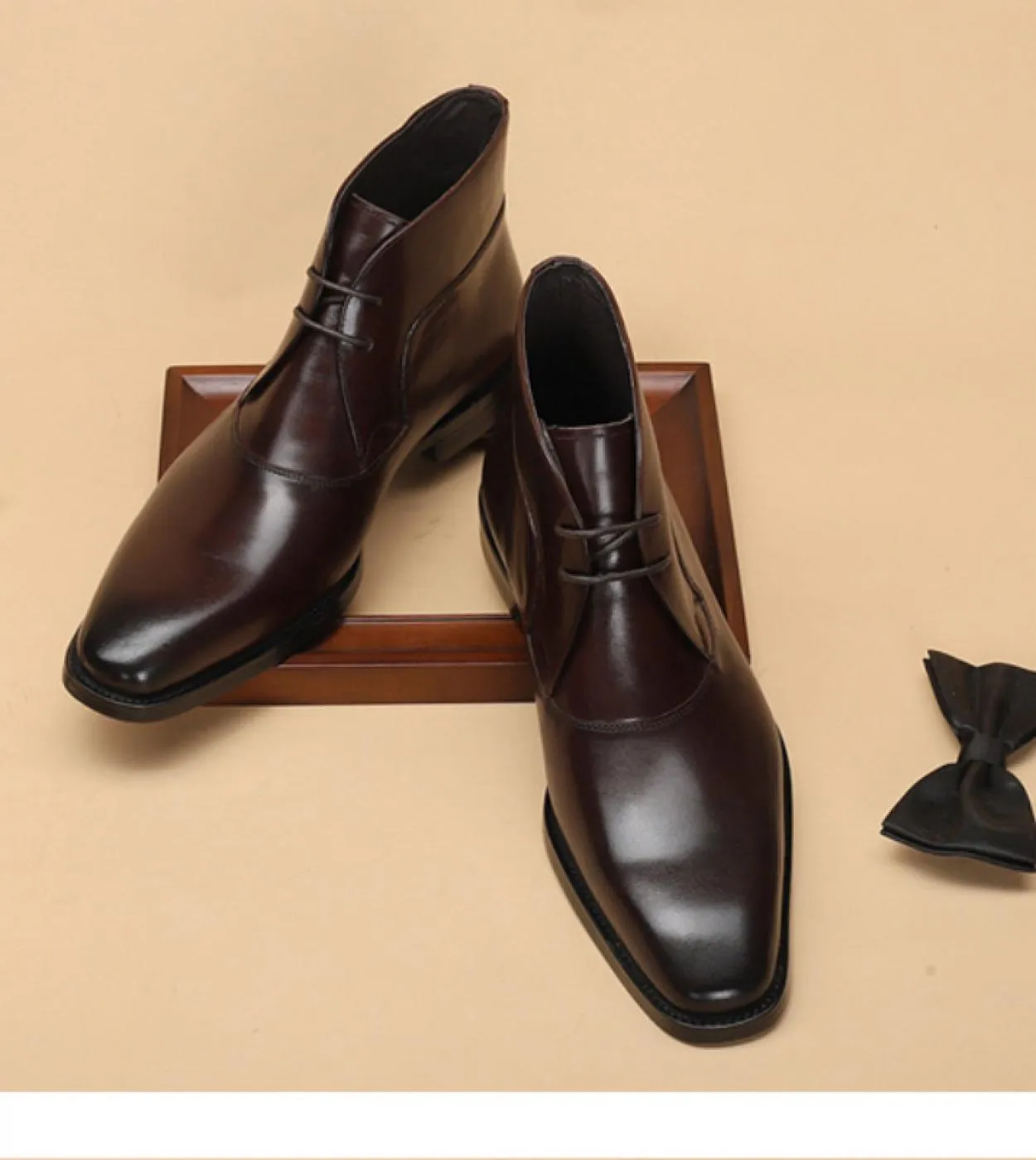 2023 Fashion Mens Boots Luxury Genuine Leather New Style Ankle Chelsea Boots Comfortable Quality Casual Man Leather Wor