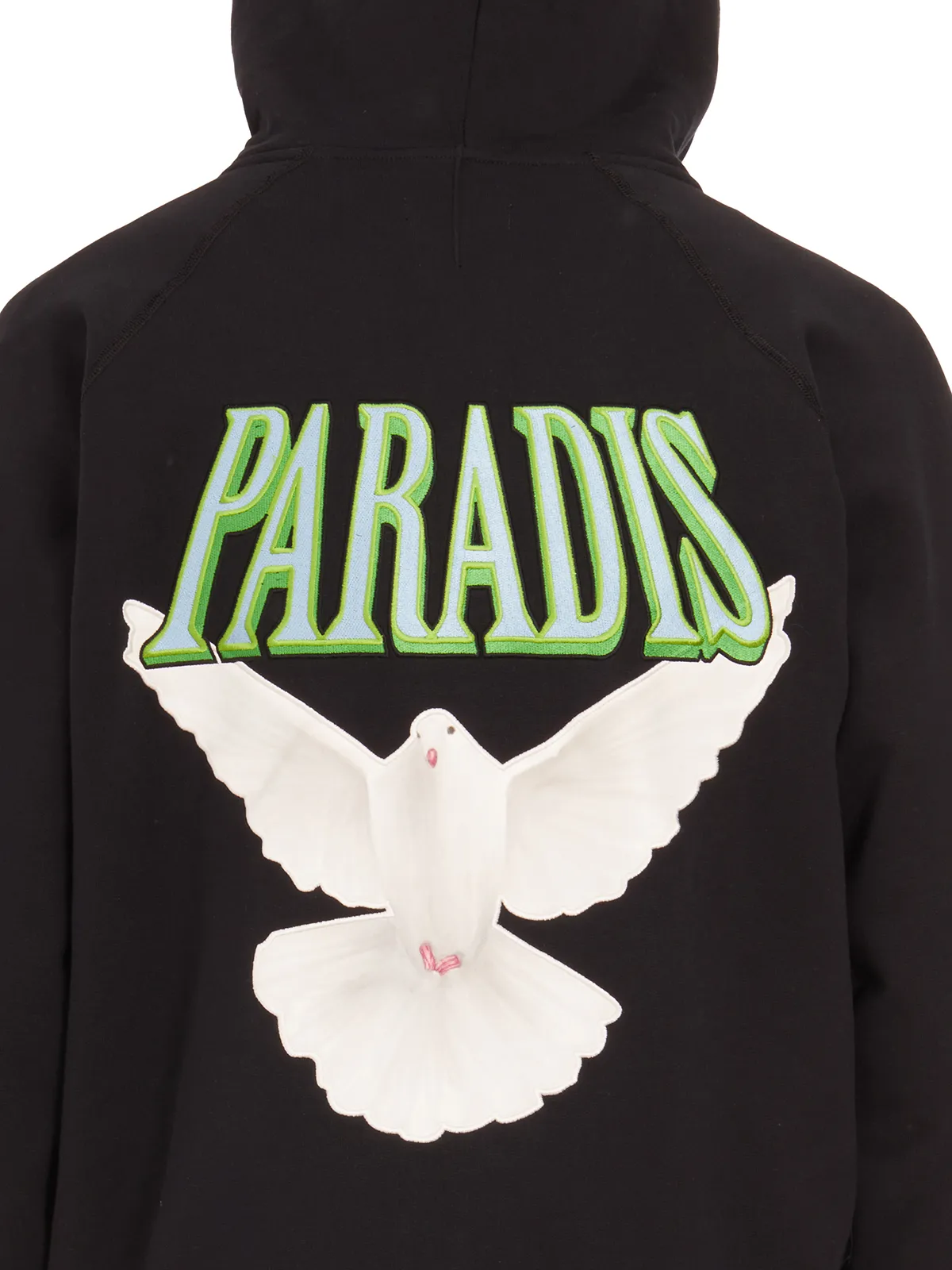 3PARADIS  FELPA IN COTONE CON ZIP E CAPPUCCIO 
