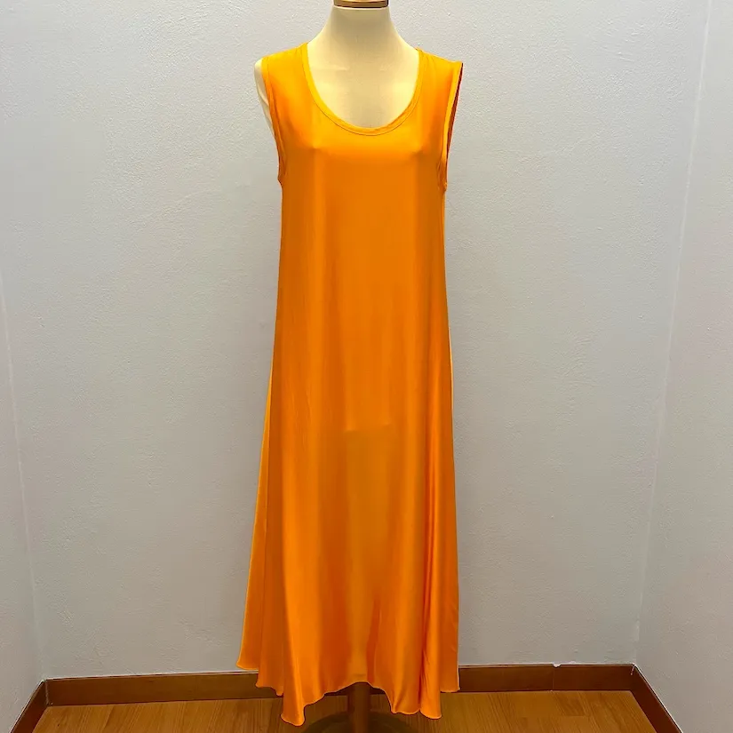 Abito H2O italia lungo Areca arancio