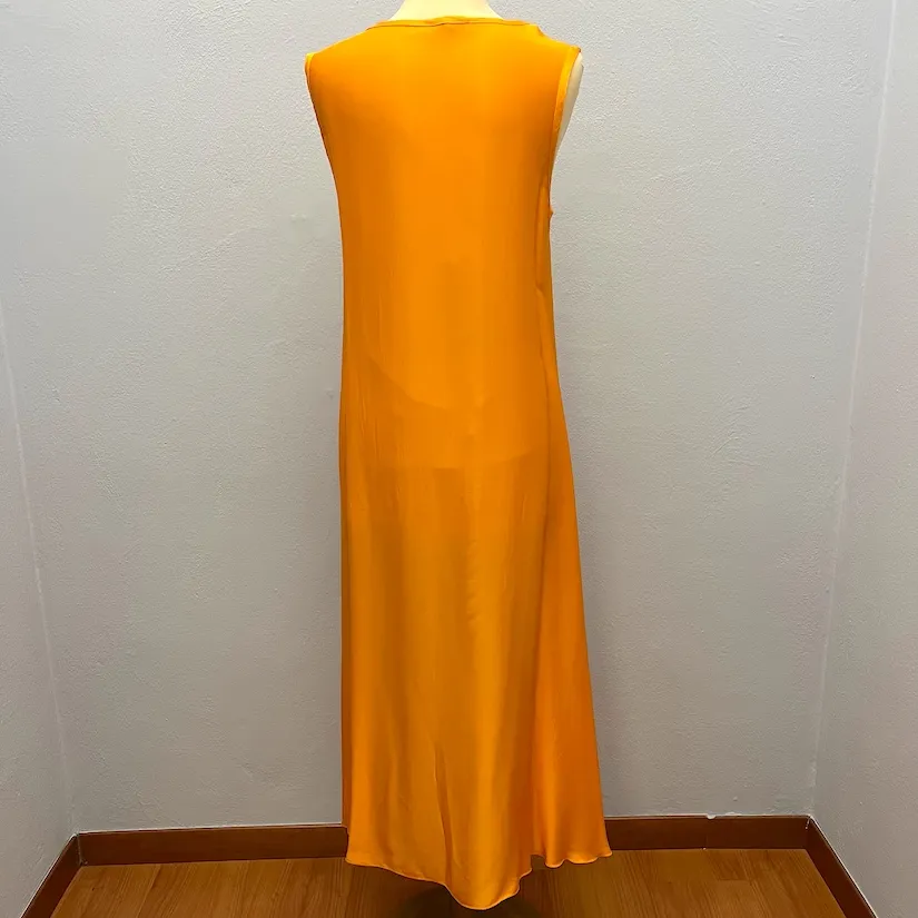 Abito H2O italia lungo Areca arancio