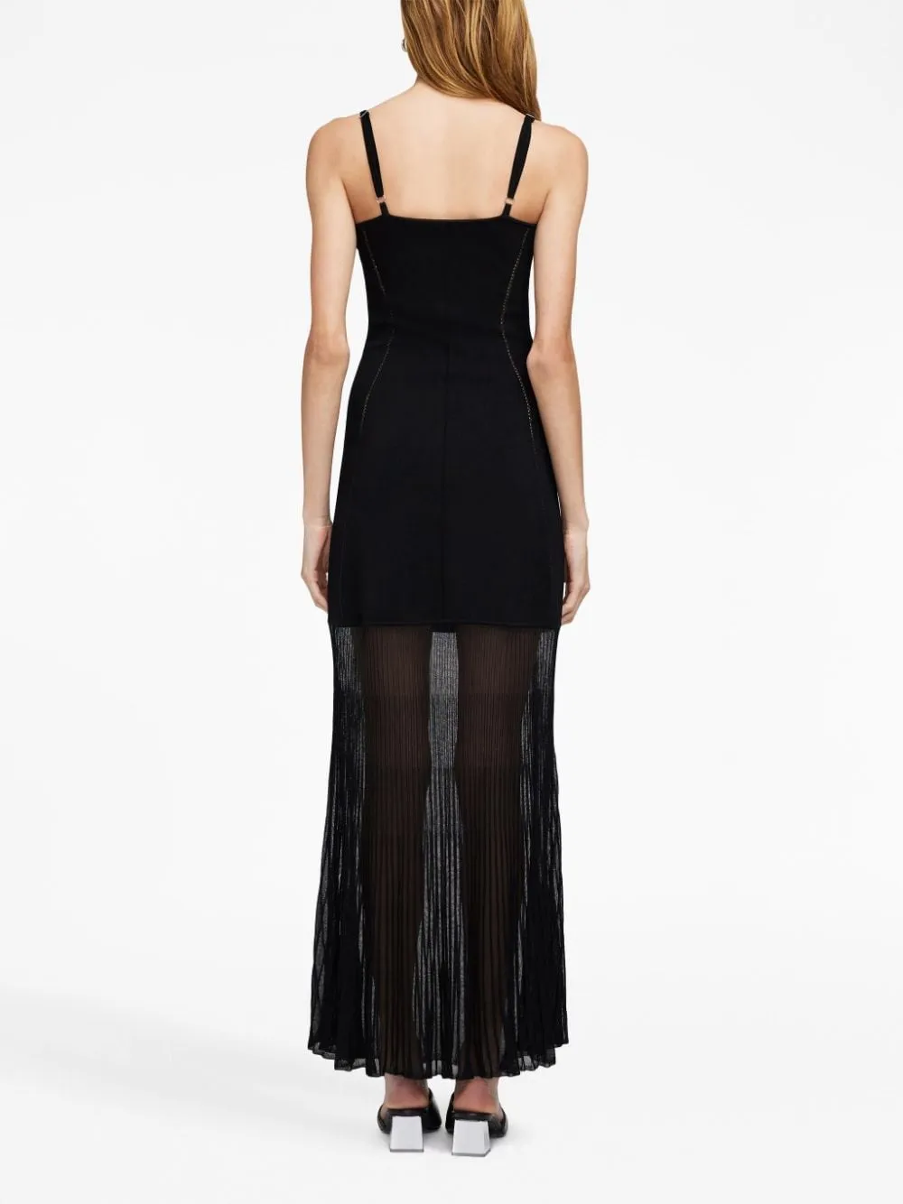 Abito Stefana lungo in nero - donna