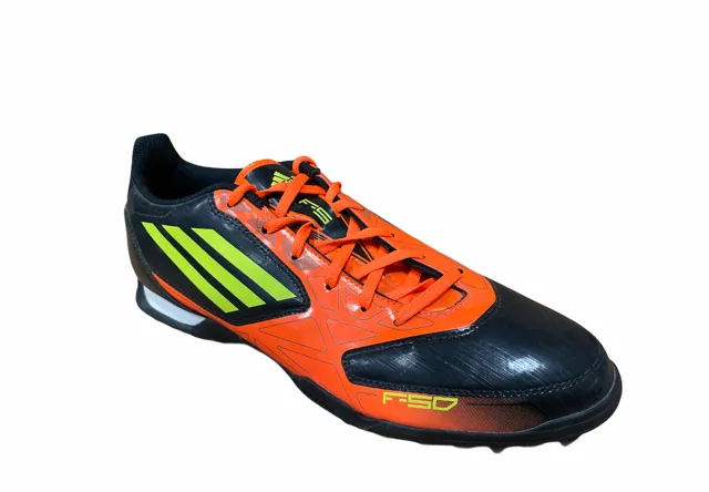 Adidas scarpe da calcetto da uomo F5 TRX TF V23951 nero arancio