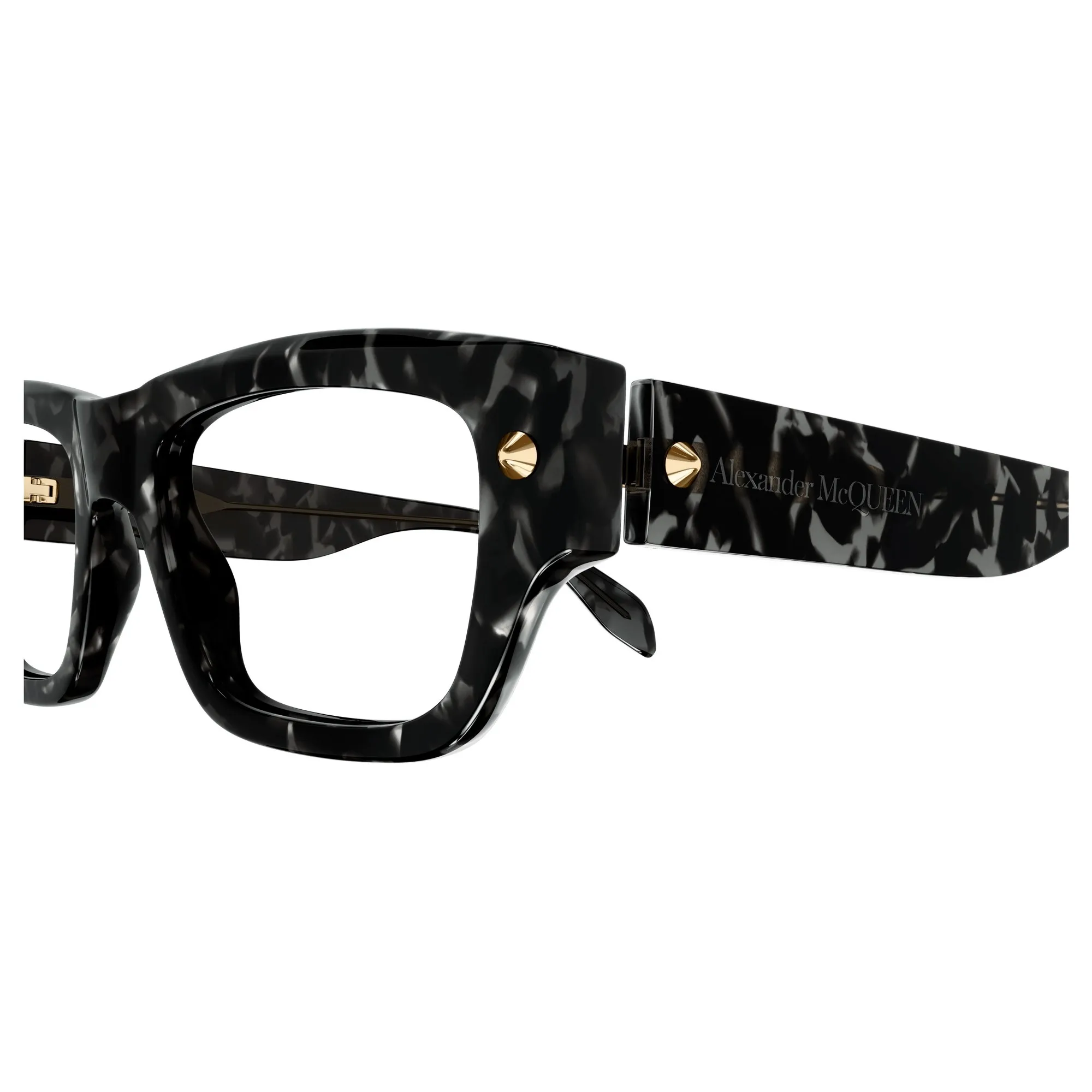   Alexander McQueen AM0428O - 003 L'Avana | Occhiale Da Vista Unisex 