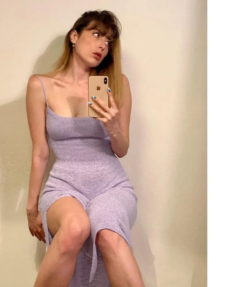 Beachwear Holiday Spring Abito maglione lavorato a maglia Donna Spaghetti Strap senza spalline Backless Lace Up Abiti da donna L