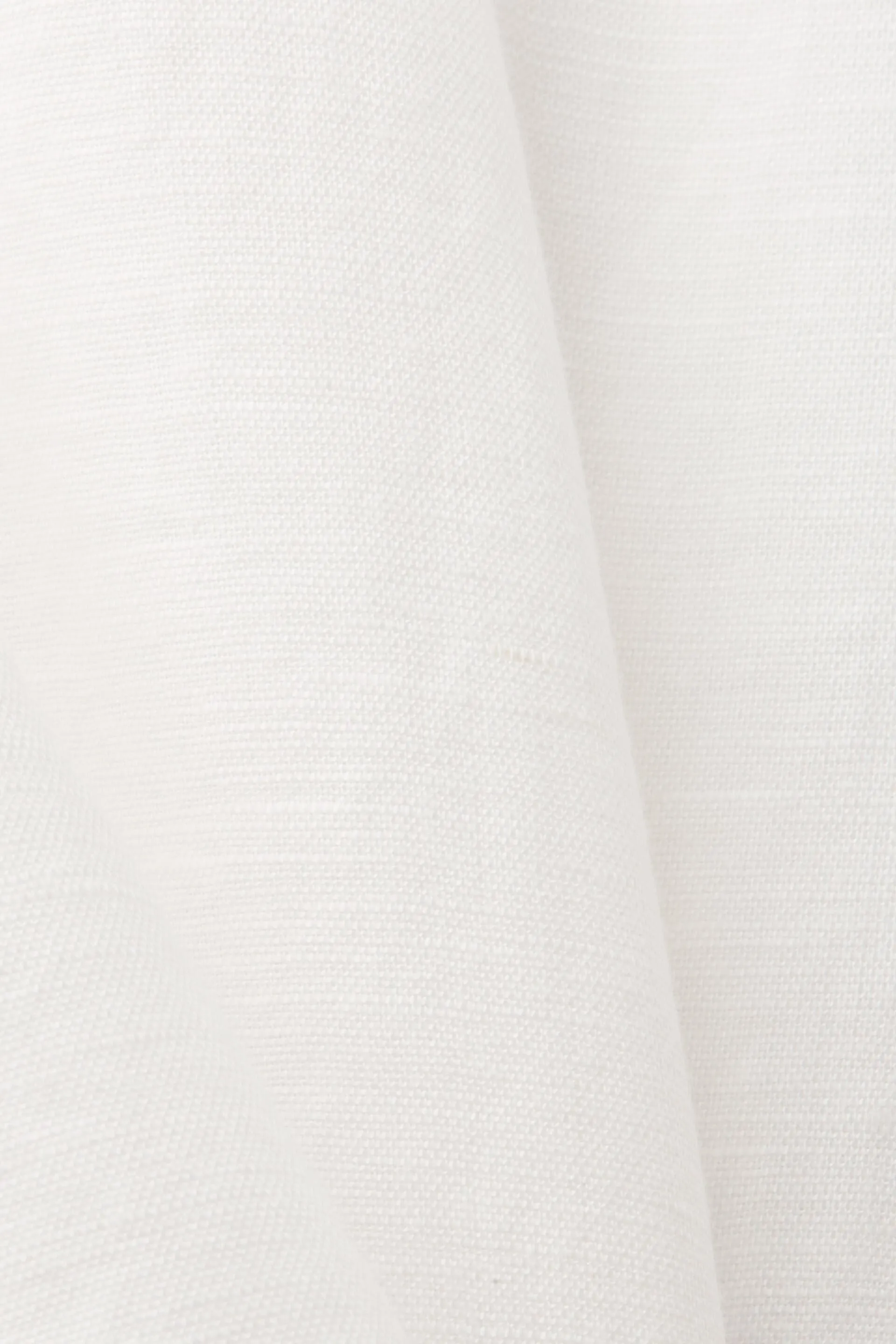 Blusa a manica corta, misto cotone e lino