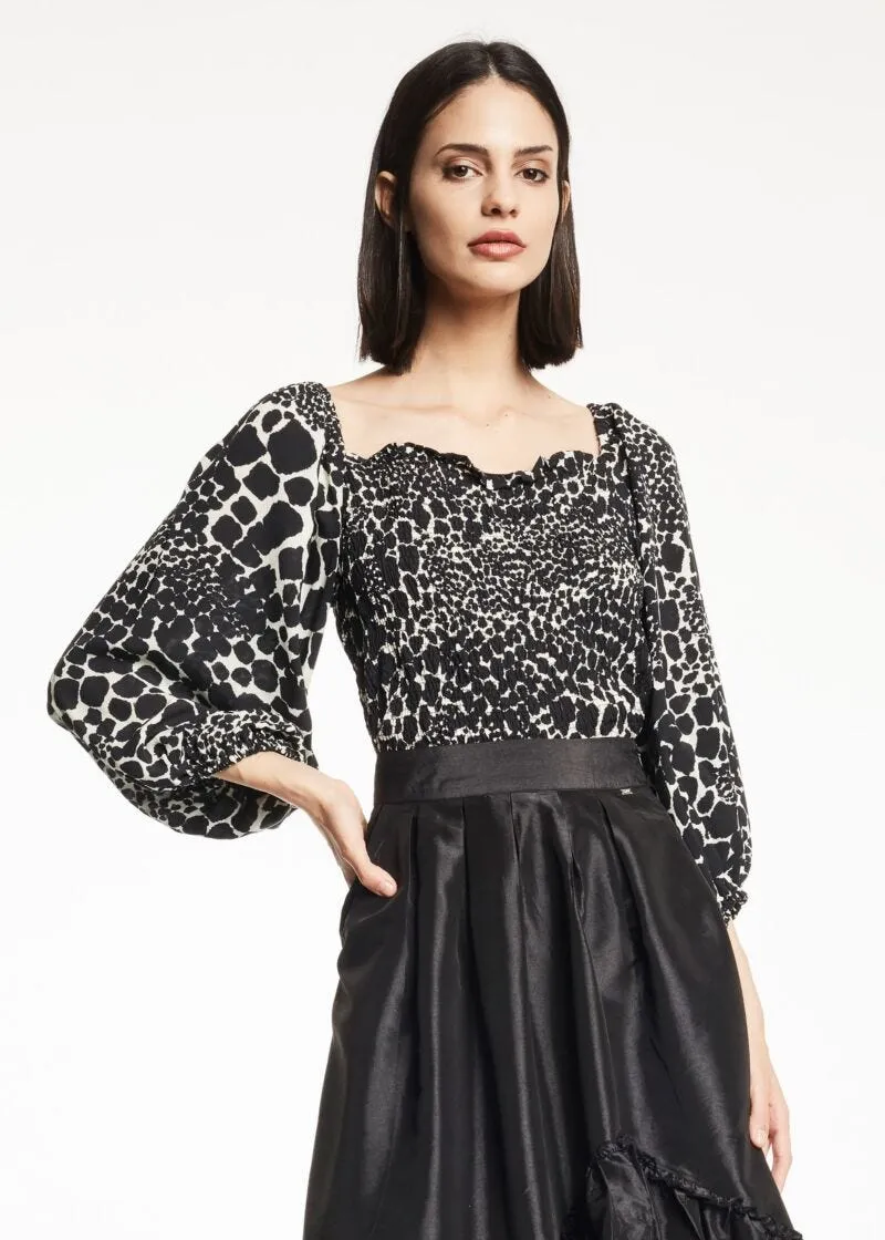 Blusa animalier