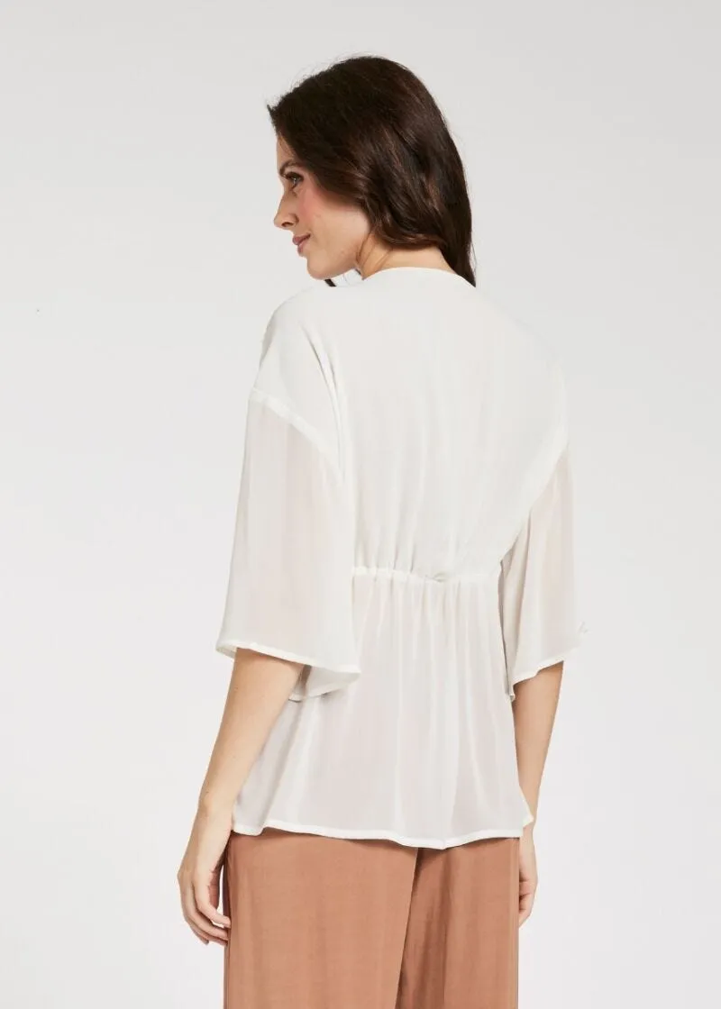 Blusa con paillette