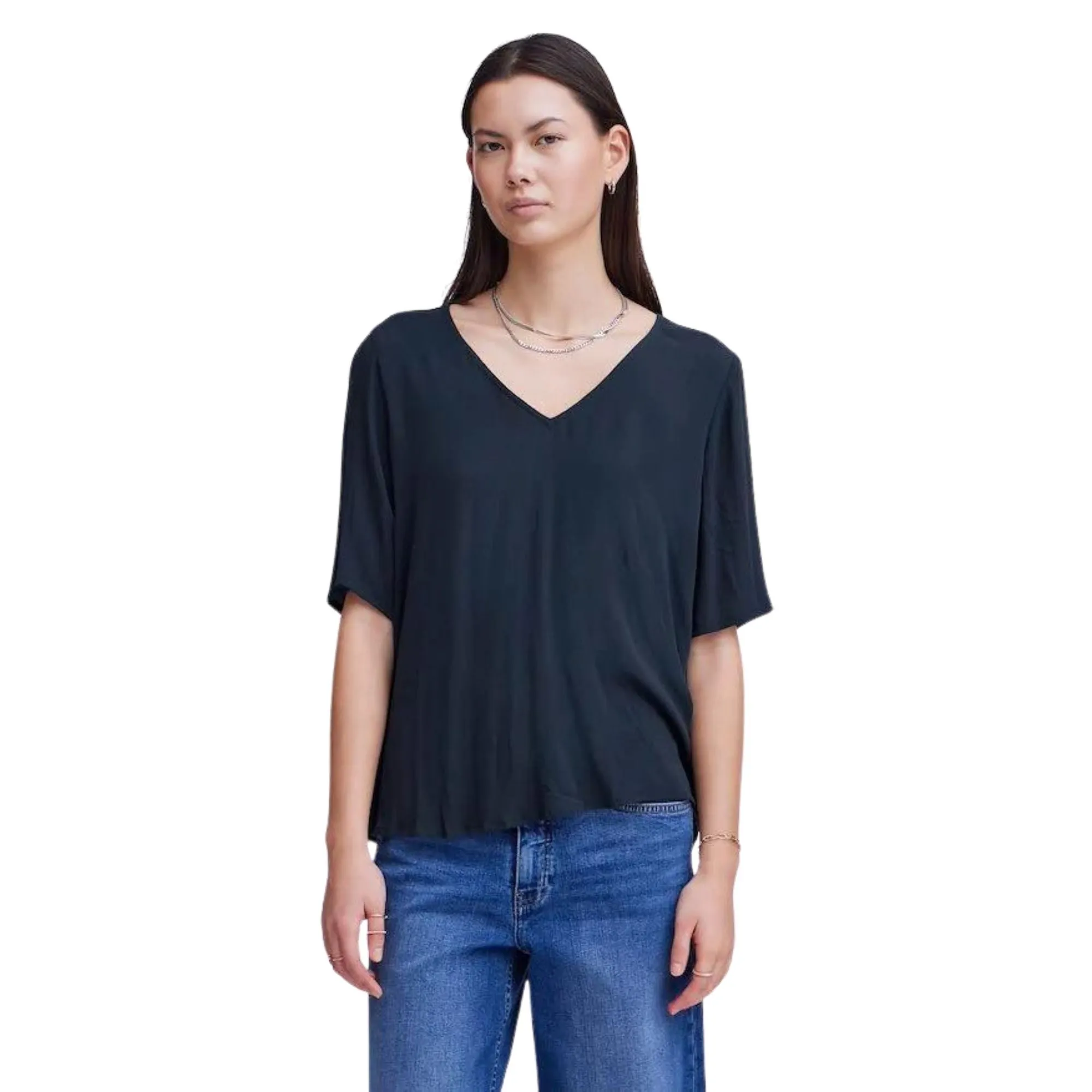Blusa Donna con scollo a V