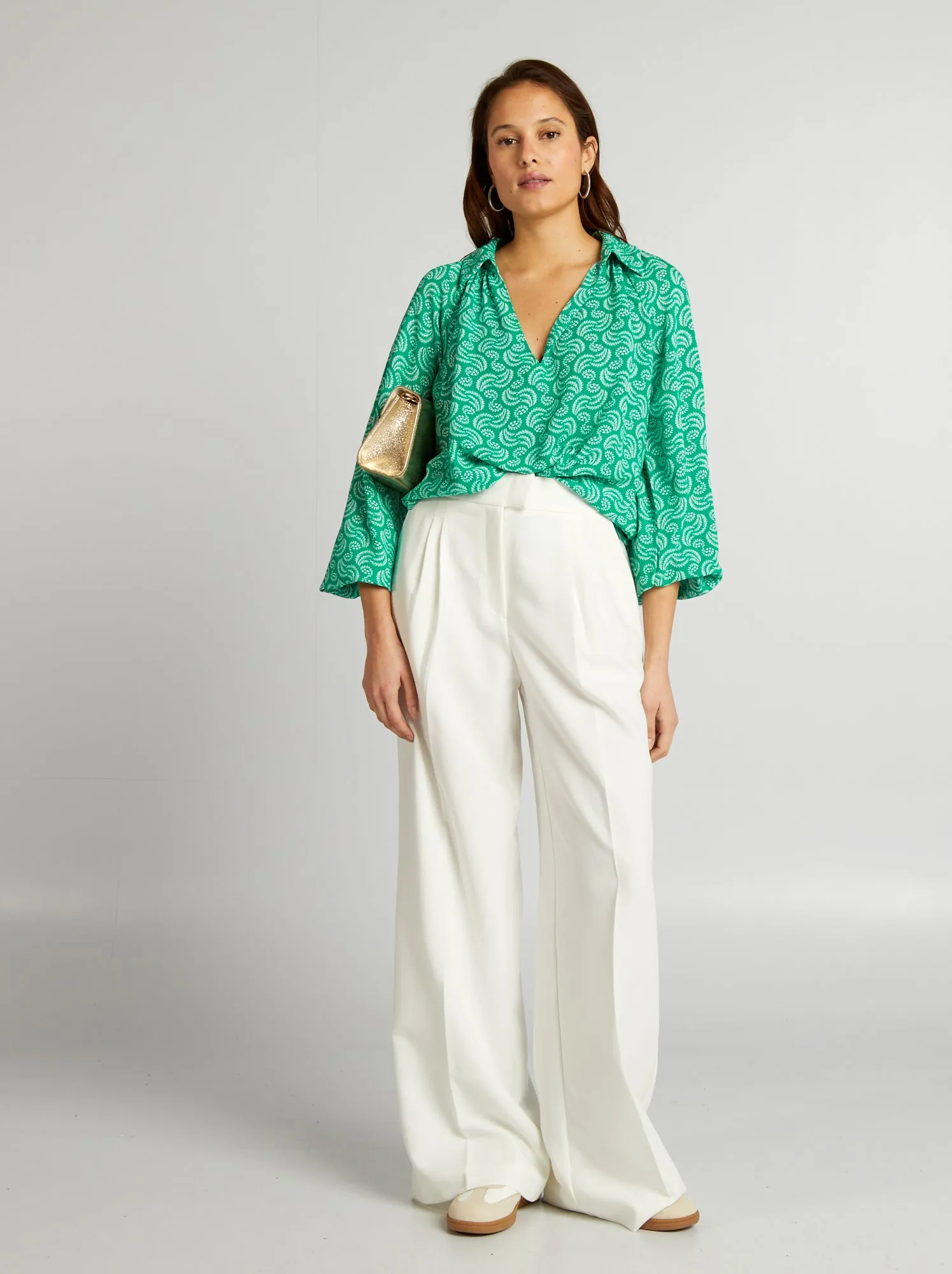 Blusa fantasia - VERDE