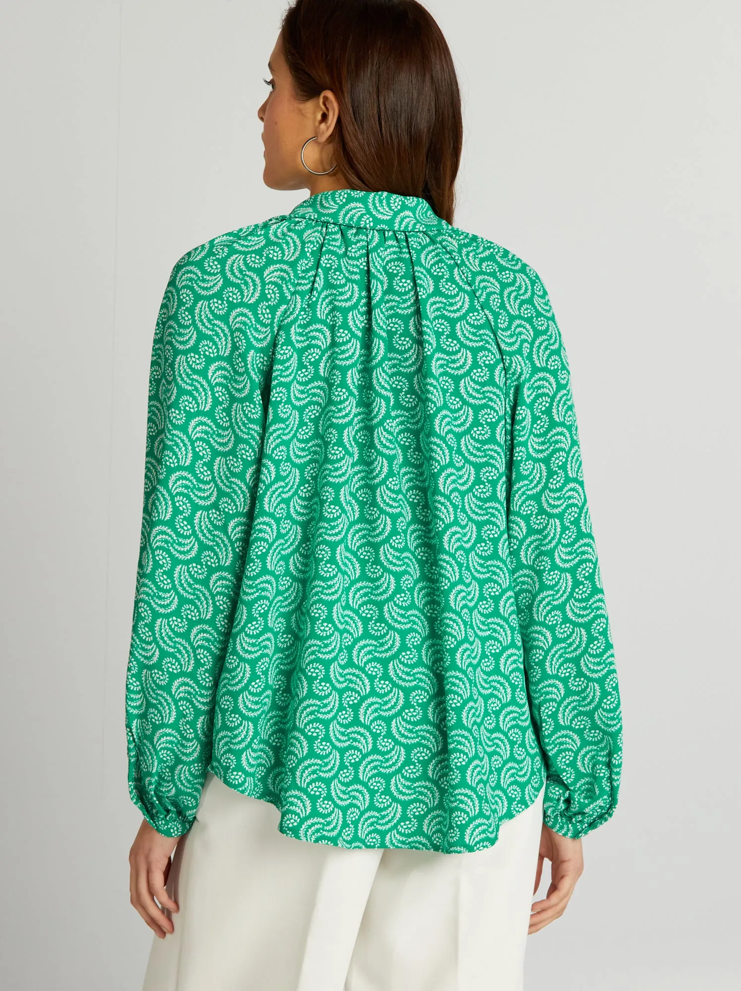Blusa fantasia - VERDE