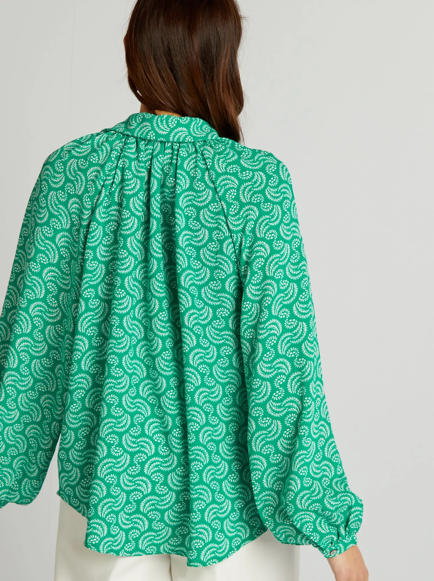 Blusa fantasia - VERDE