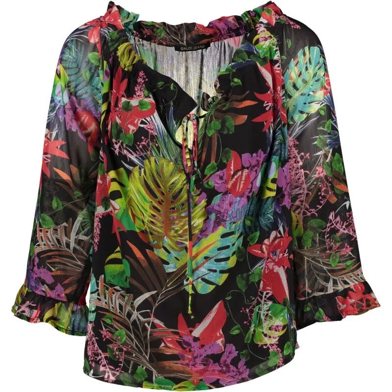 Blusa in chiffon