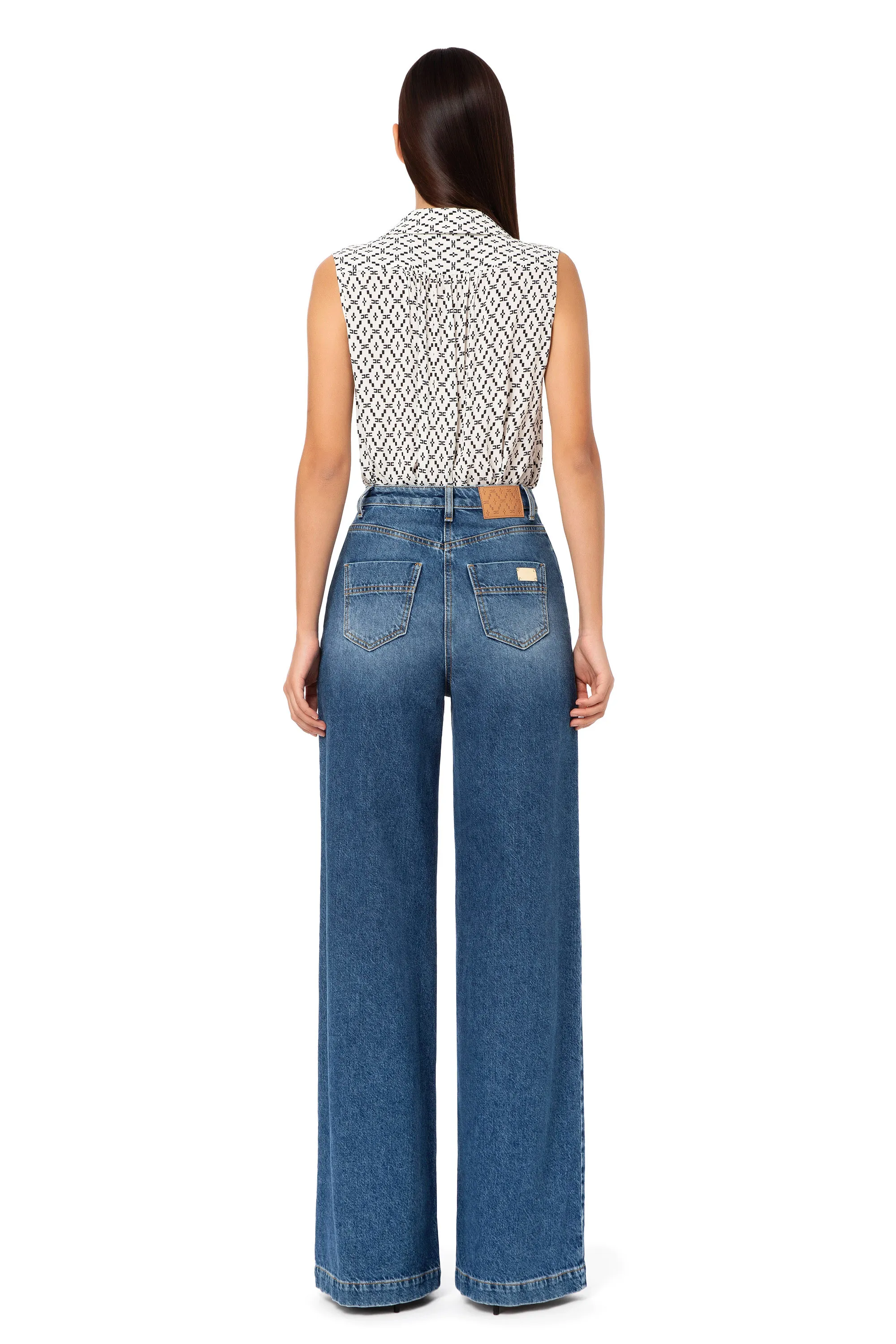 Blusa smanicata