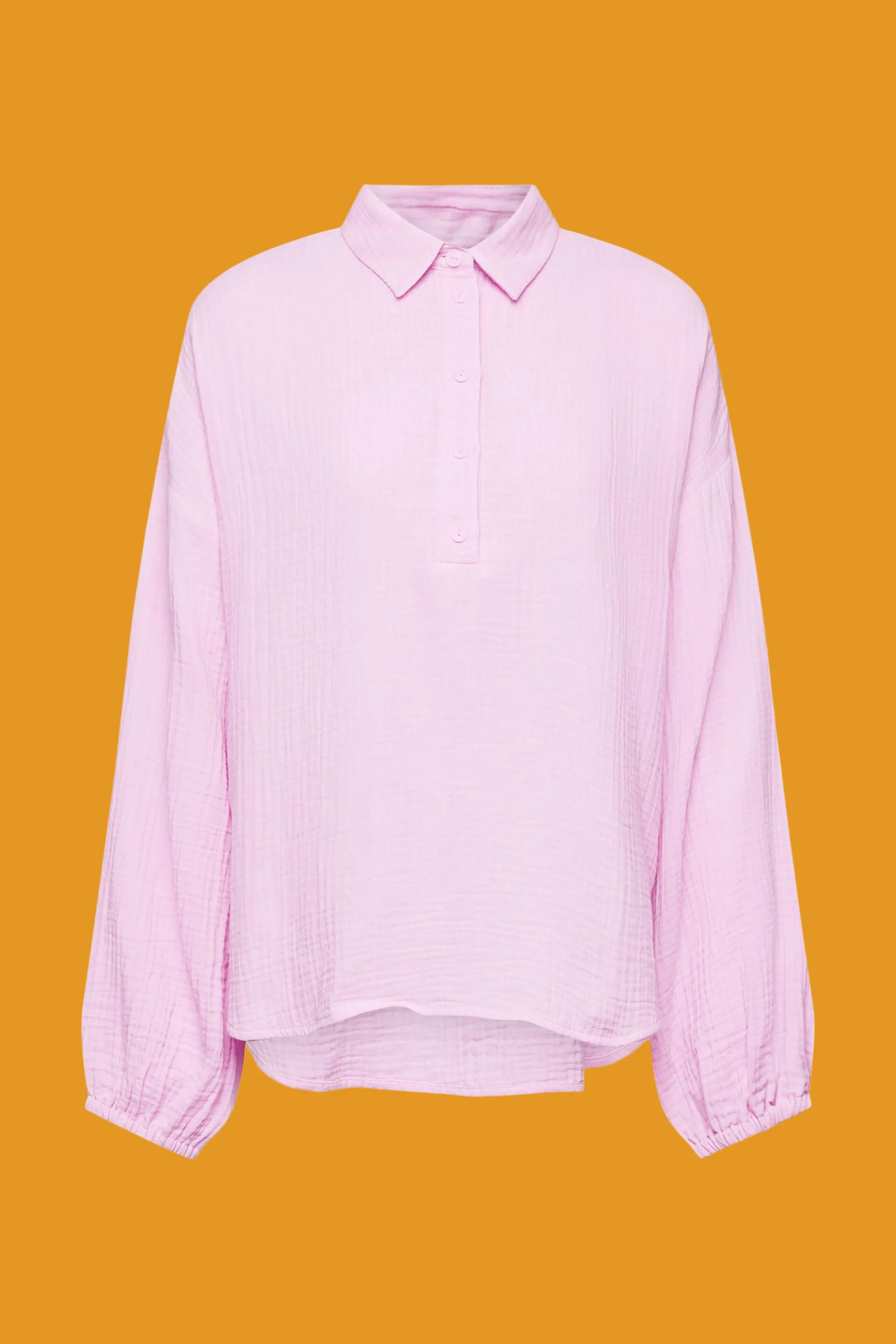 Blusa strutturata in cotone