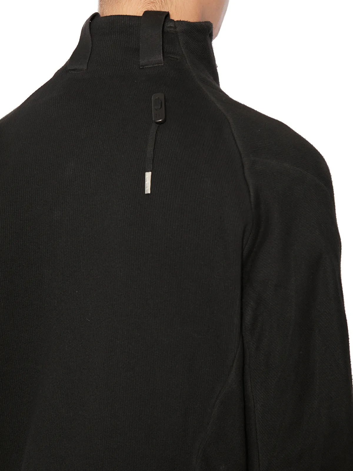 BORIS BIDJAN SABERI  FELPA IN COTONE CON ZIP 