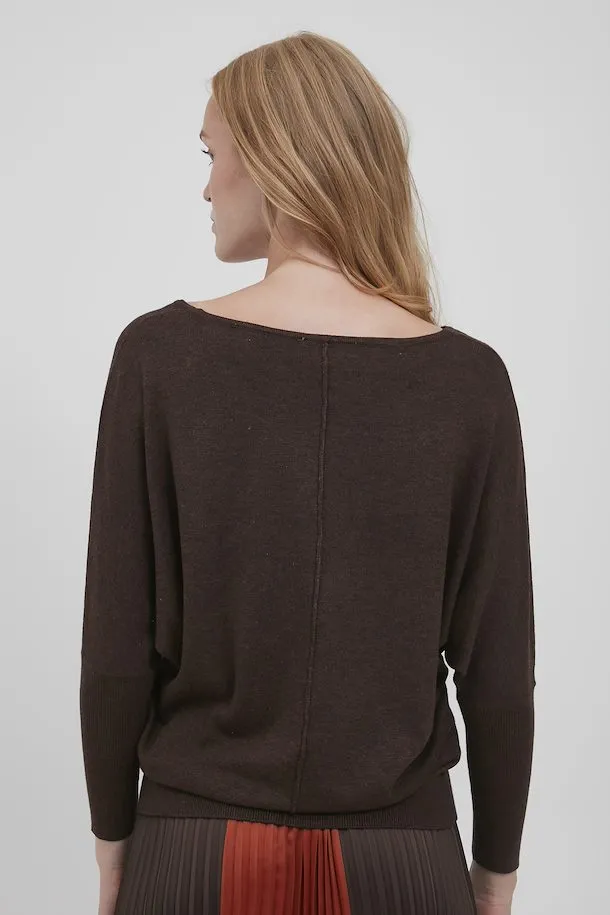b.young Pullover Bypimba Bat Jumper 20806434 java melange