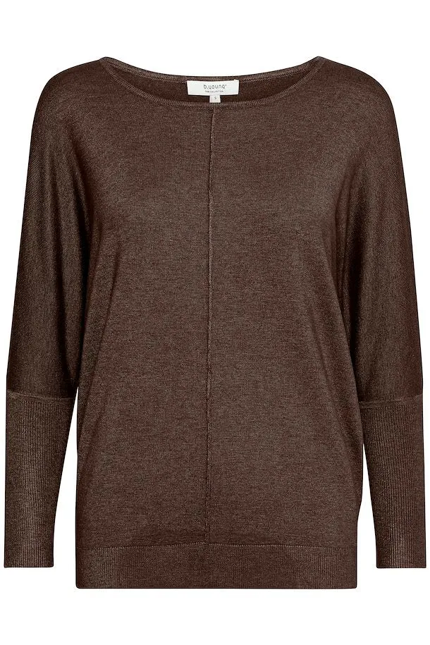 b.young Pullover Bypimba Bat Jumper 20806434 java melange