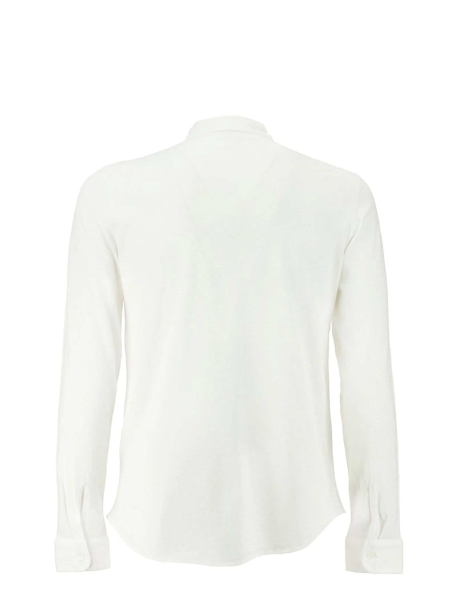 Camicia a manica lunga in cotone deluxe