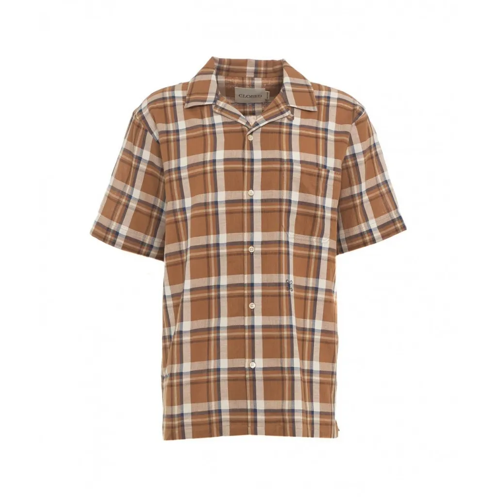 Camicia lumberjack marrone