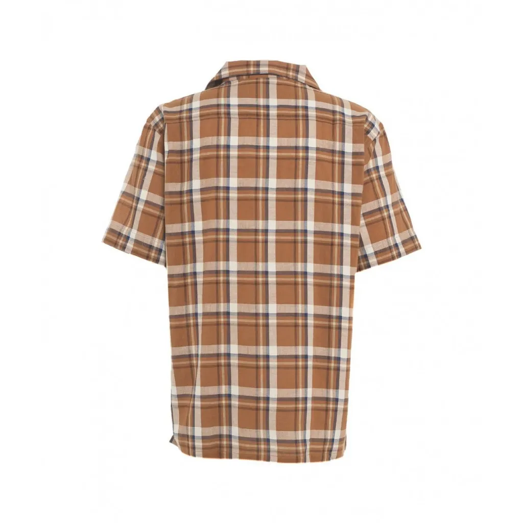 Camicia lumberjack marrone
