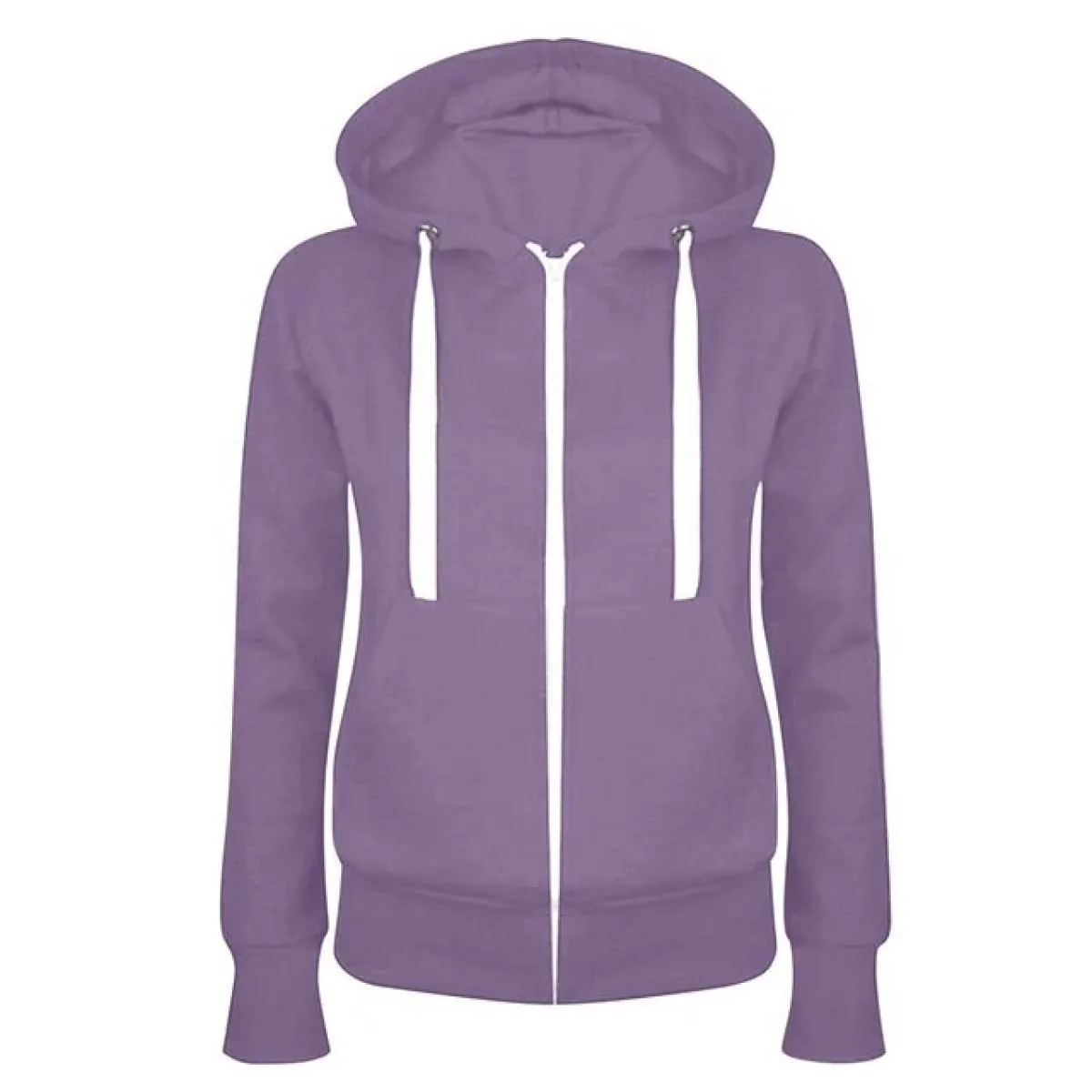 Cardigan giacca maglione casual da donna manica lunga più tasca con cerniera e cappuccio per abbigliamento da donna 2023 autunno