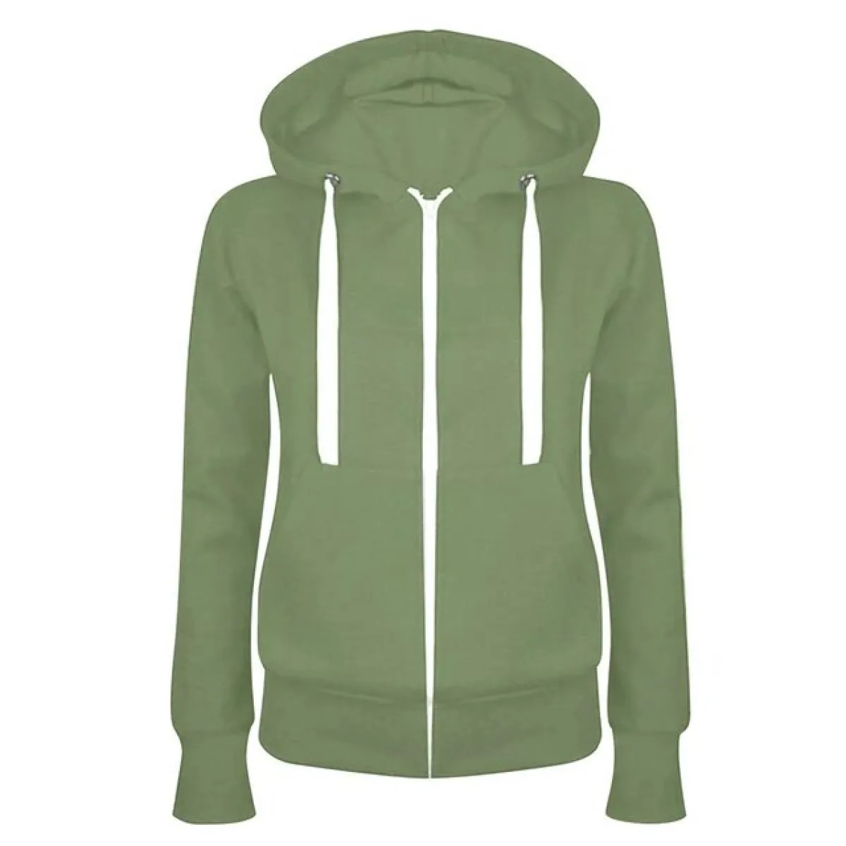 Cardigan giacca maglione casual da donna manica lunga più tasca con cerniera e cappuccio per abbigliamento da donna 2023 autunno