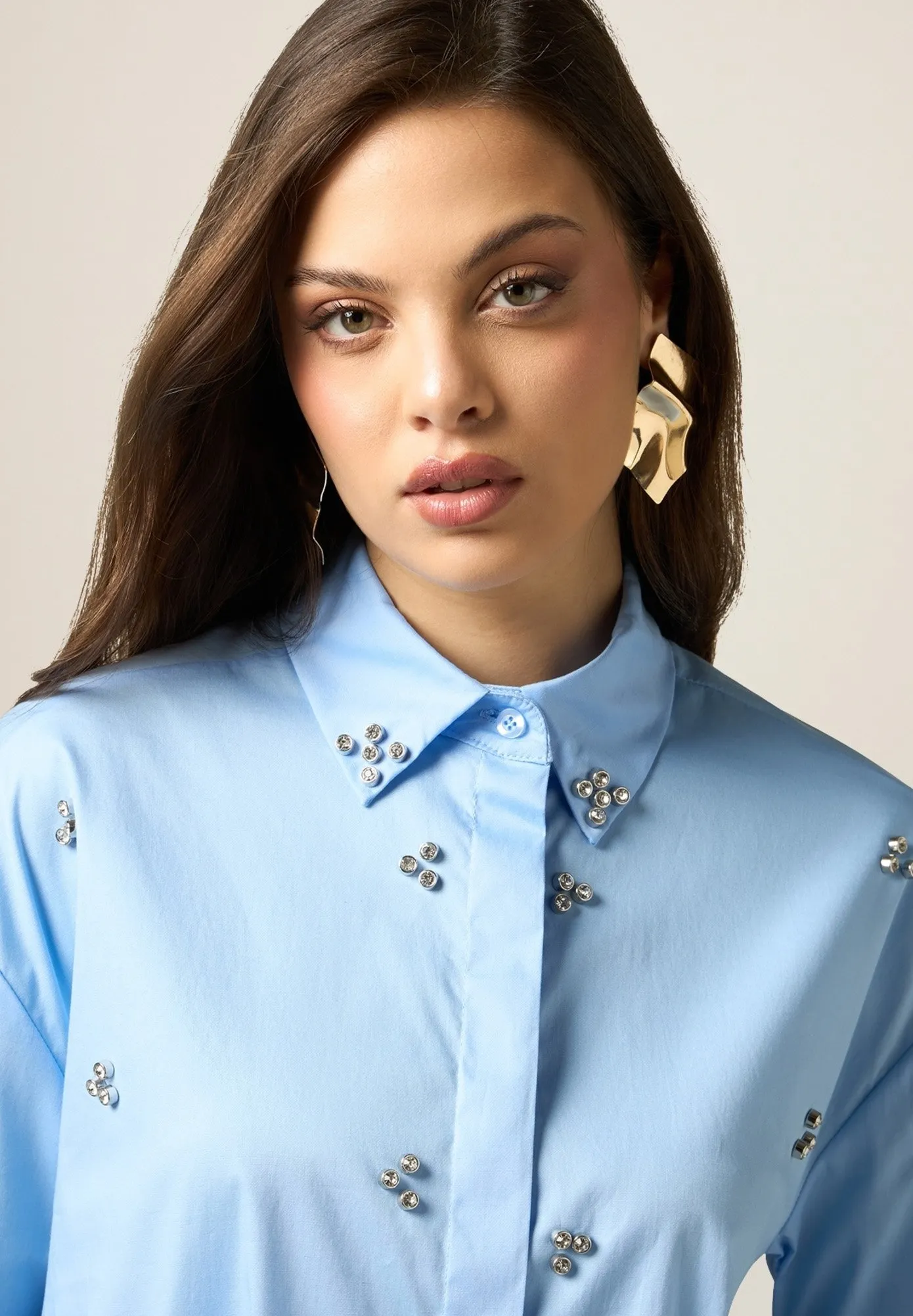 CON CASTONI - Camicia