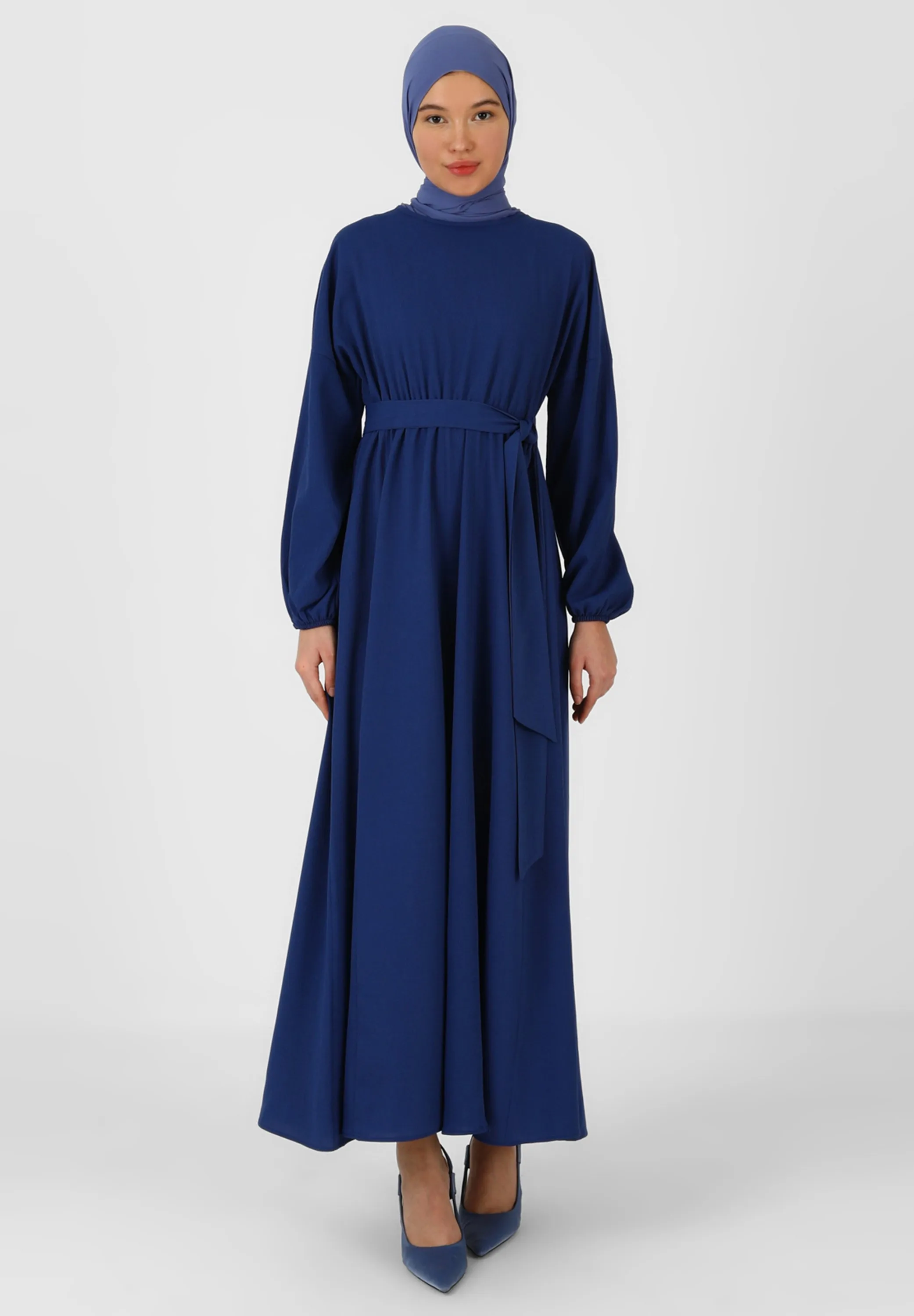 CREW NECK - UNLINED -MODEST -TAVIN - Vestito lungo