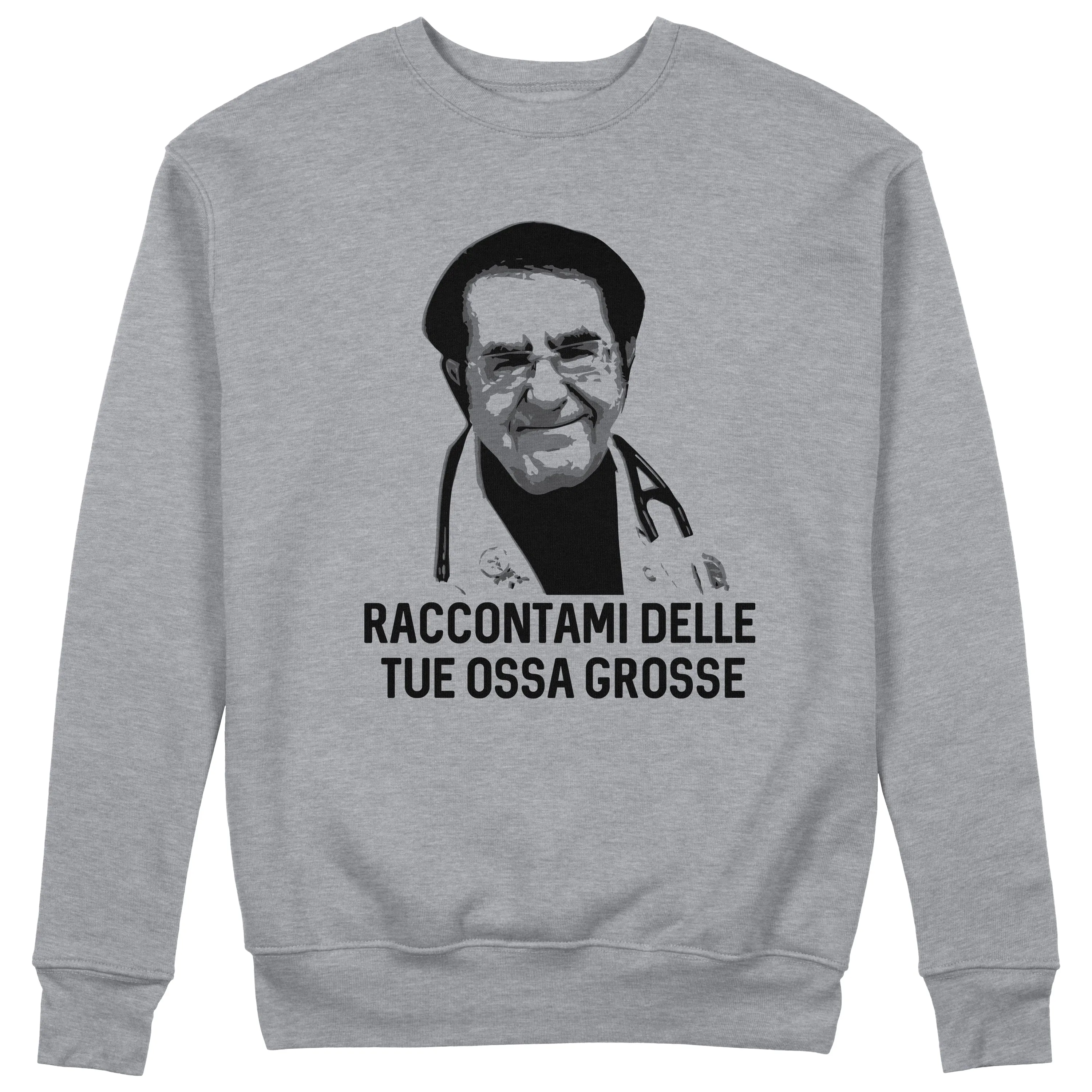 CUC Felpa Girocollo - DR NOZZY DIVERTENTE OSSA GROSSE -  Unisex #chooseurcolor
