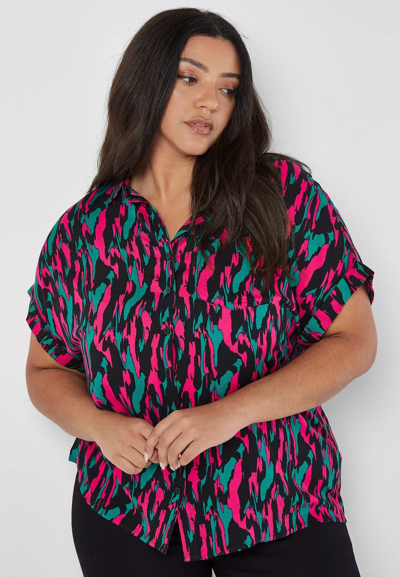 CURVE BRUSHSTROKE  - Camicia