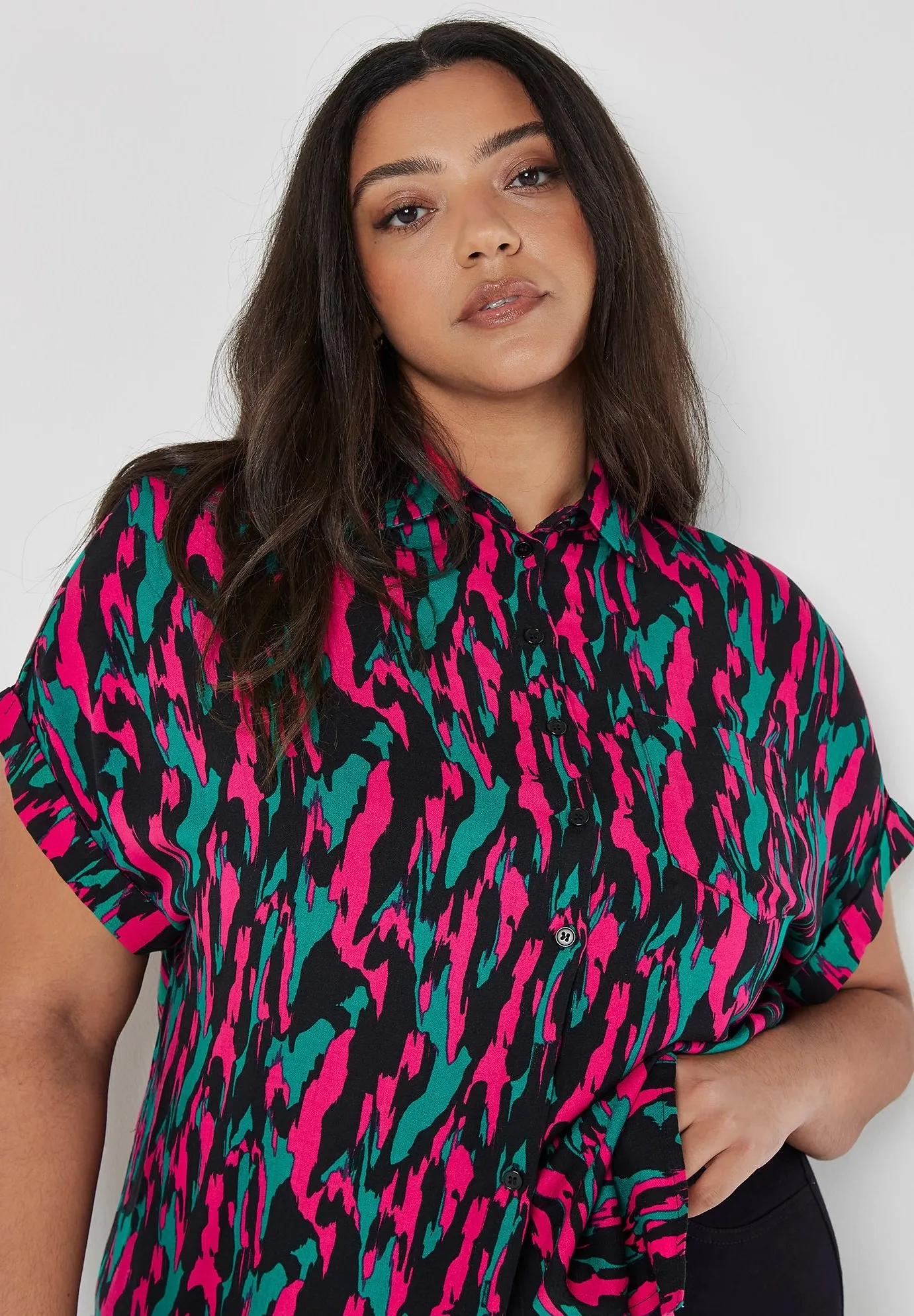 CURVE BRUSHSTROKE  - Camicia