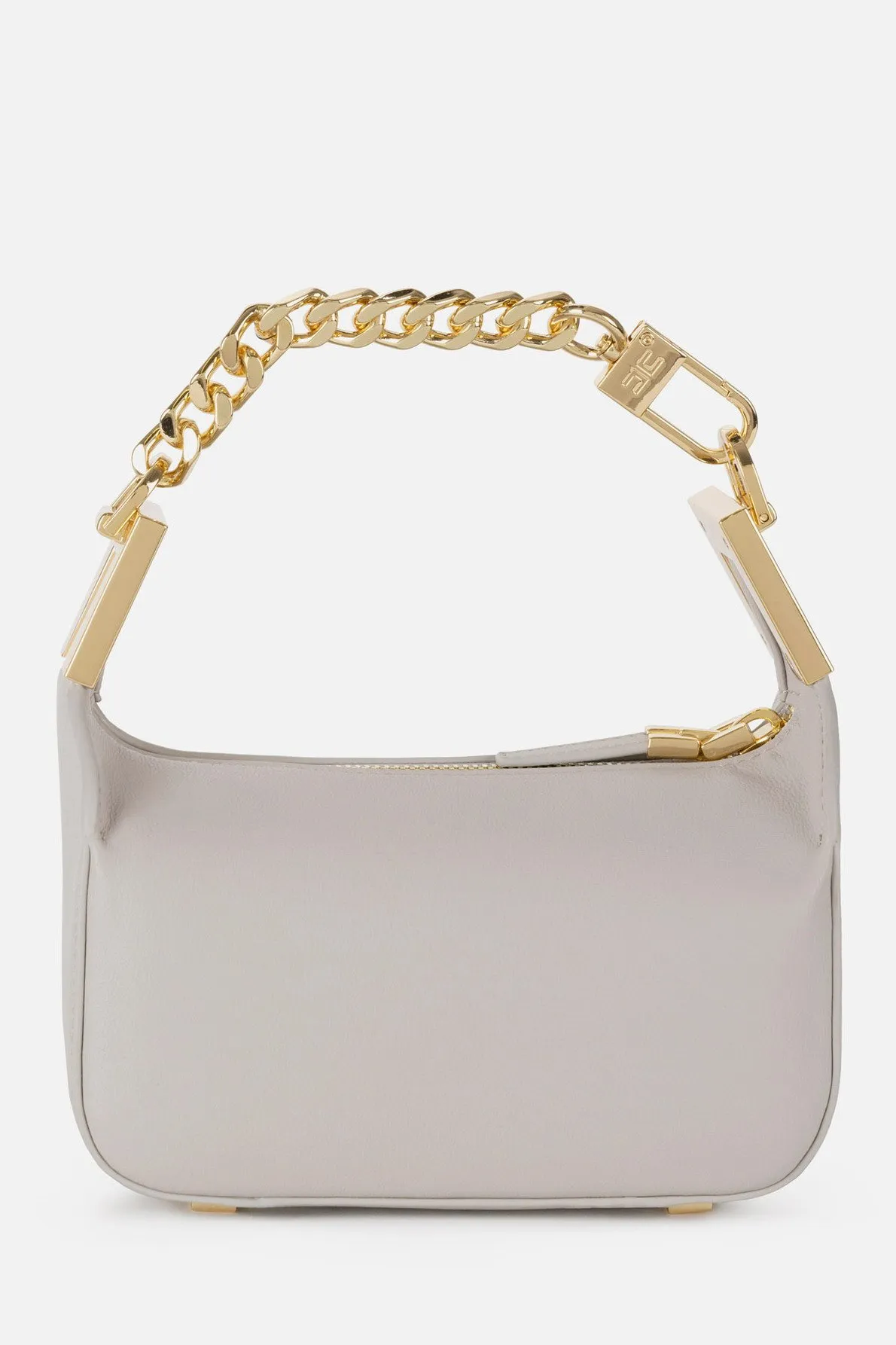 ELISABETTA FRANCHI Camera bag con morsetto in metallo