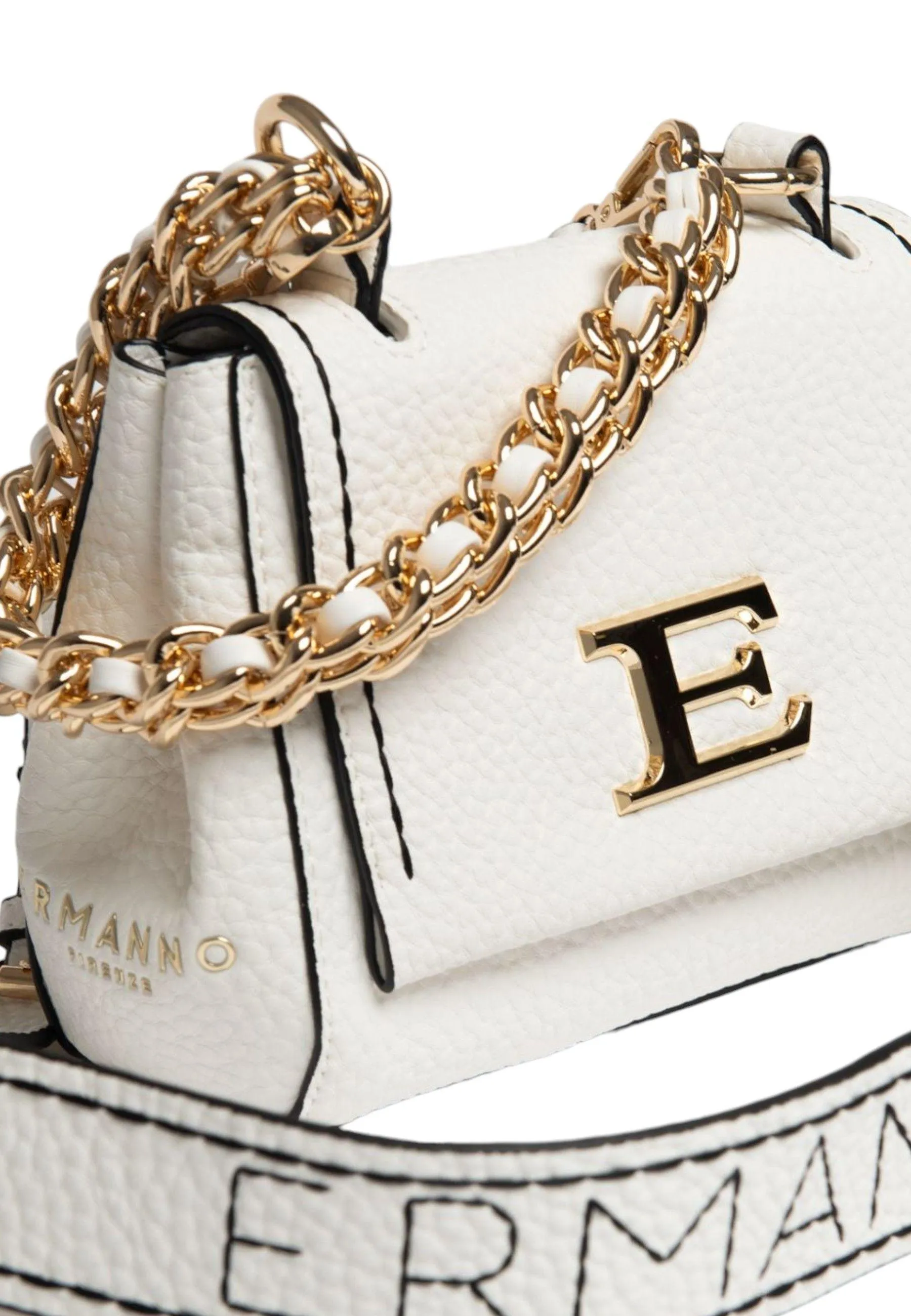ERMANNO SCERVINO Mini Soft Eba 24 Borsa Donna White 12401652