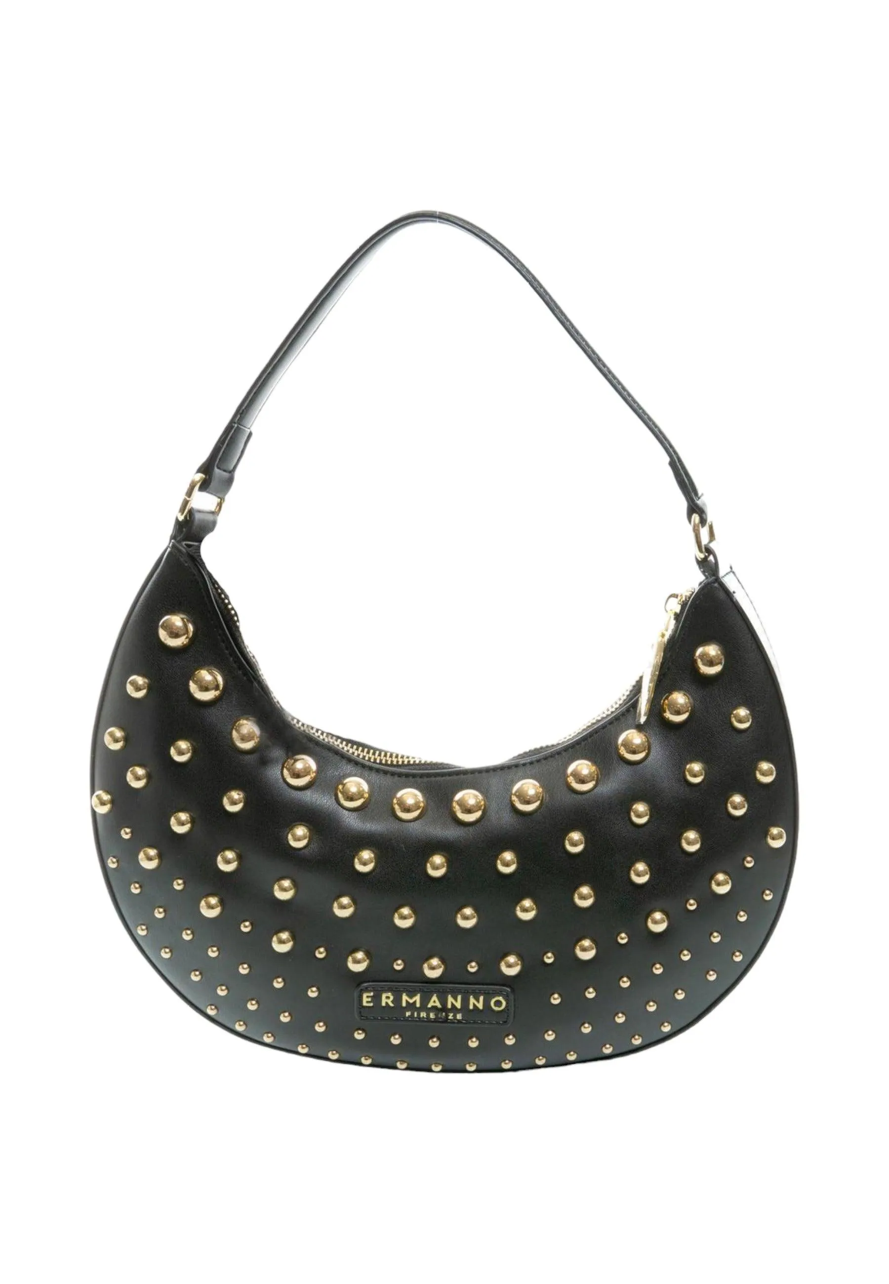 ERMANNO SCERVINO Princess Borsa Hobo Black Gold 12401572