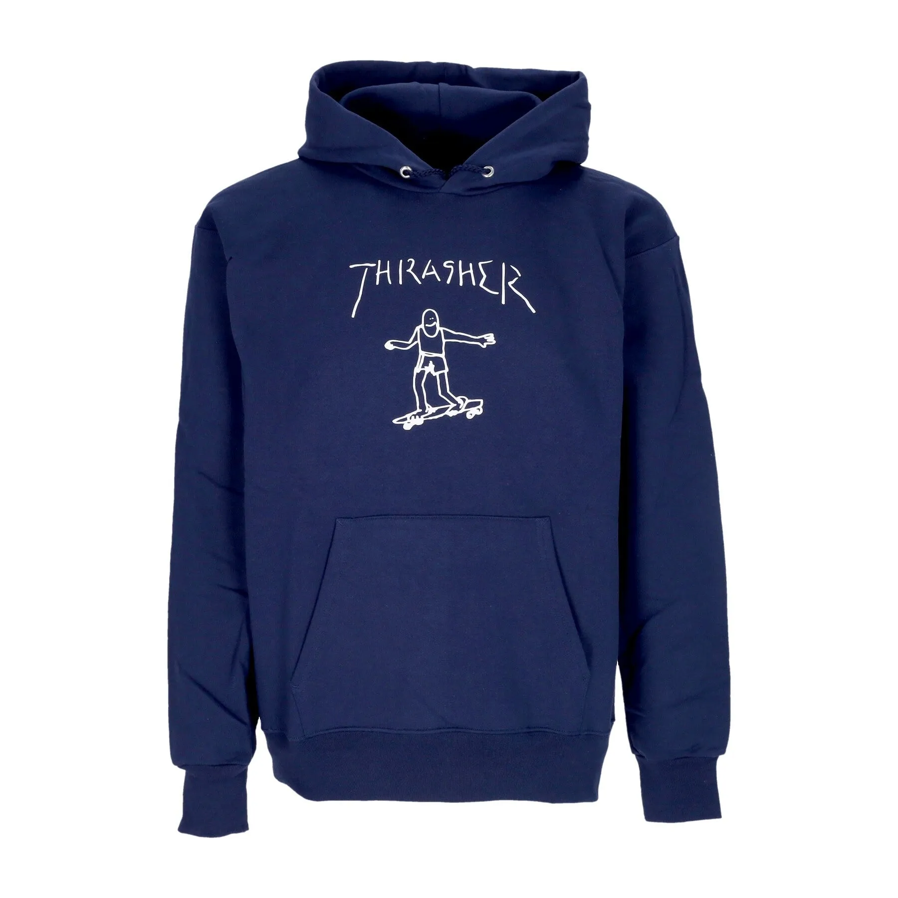 Felpa Cappuccio Uomo Gonz Hoodie Navy/white