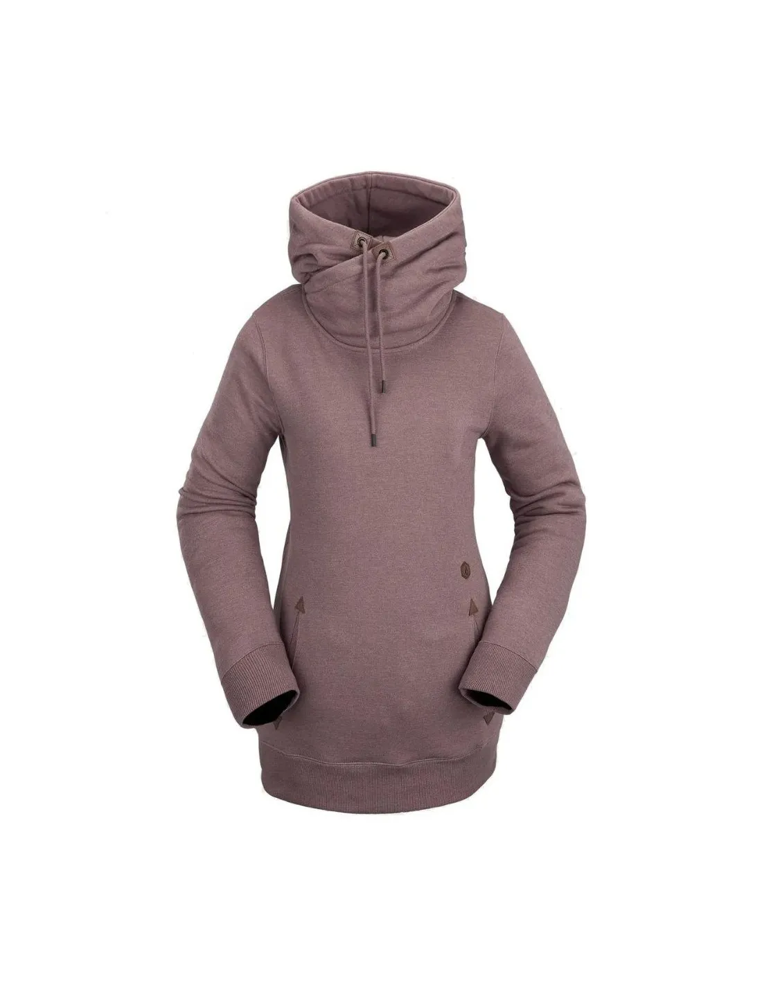 Felpa con cappuccio in pile P/over di Volcom Tower 2023