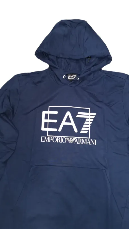 Felpa EA7 Emporio Armani 3RPM62 1554 Blu