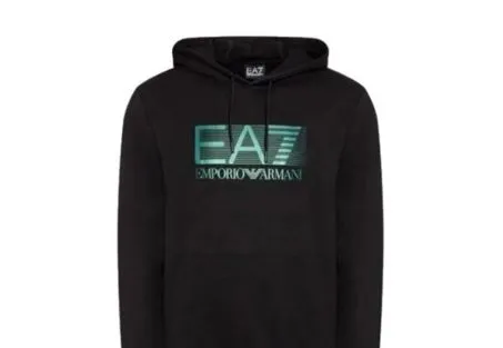 Felpa EA7 Emporio Armani 6LPM25 1200 Nero