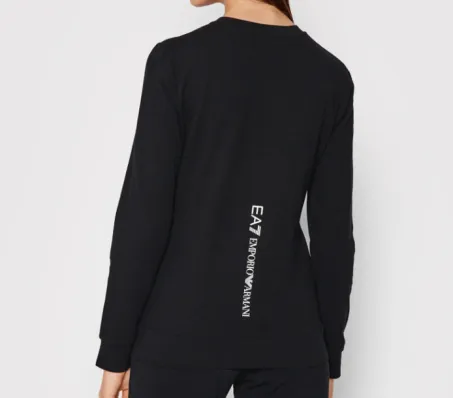 Felpa EA7 Emporio Armani 8NTM35 0200 Nero