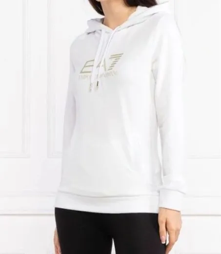 Felpa EA7 Emporio Armani 8NTM36 0101 Bianco