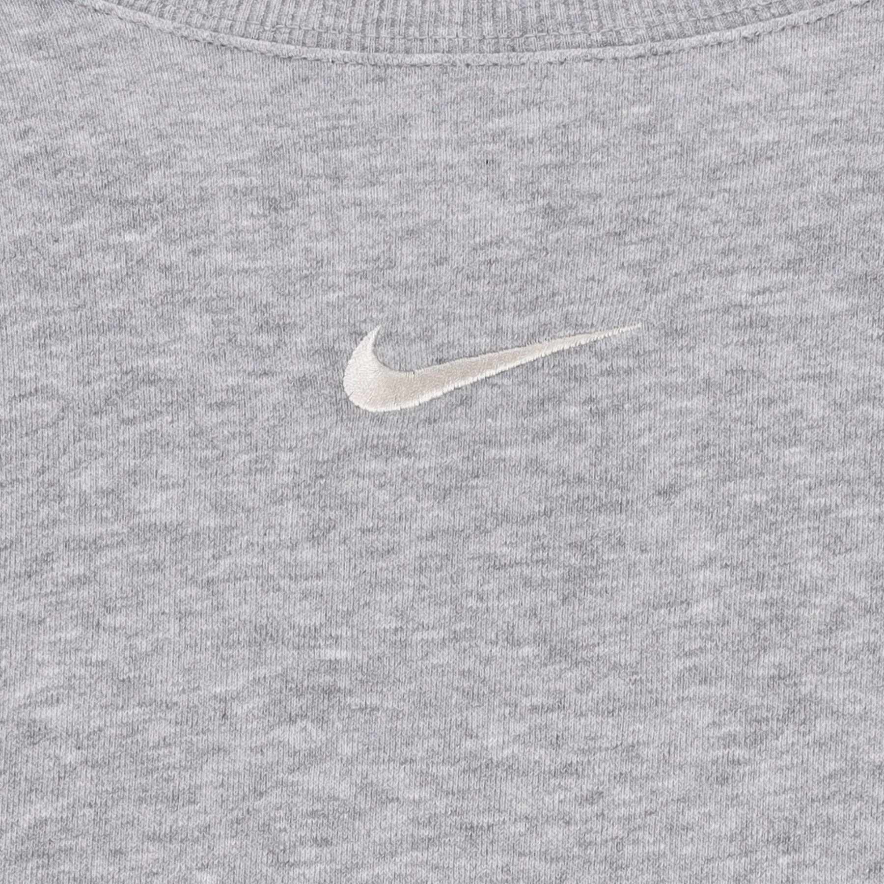 Felpa Girocollo Corta Donna W Sportswear Phoenix Fleece Over-oversized Crewneck Dk Grey Heather/sail