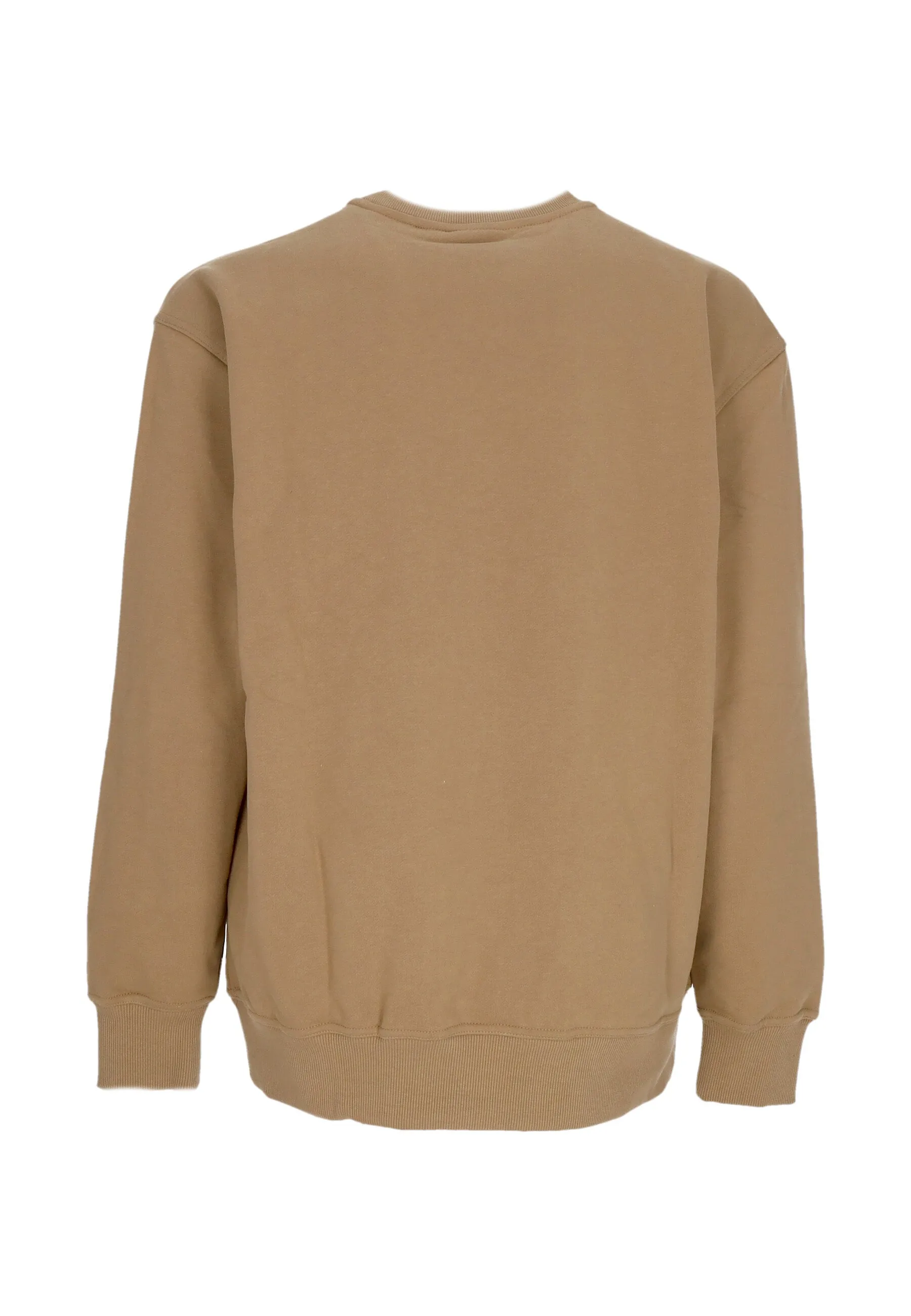 Felpa Leggera Girocollo Uomo Cornell Cipher Crewneck Khaki