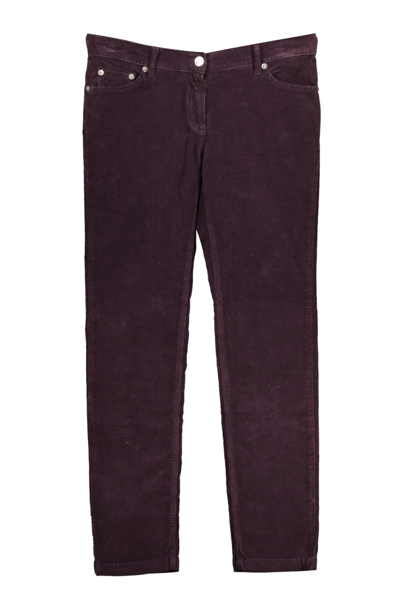 Fred Perry pantalone in velluto vinaccia   