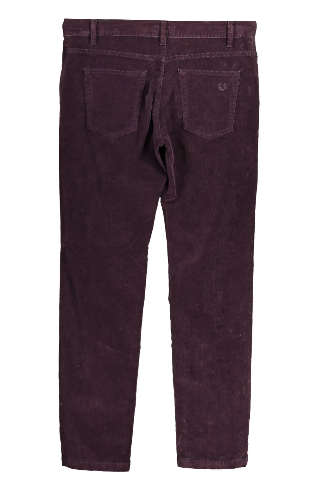 Fred Perry pantalone in velluto vinaccia   