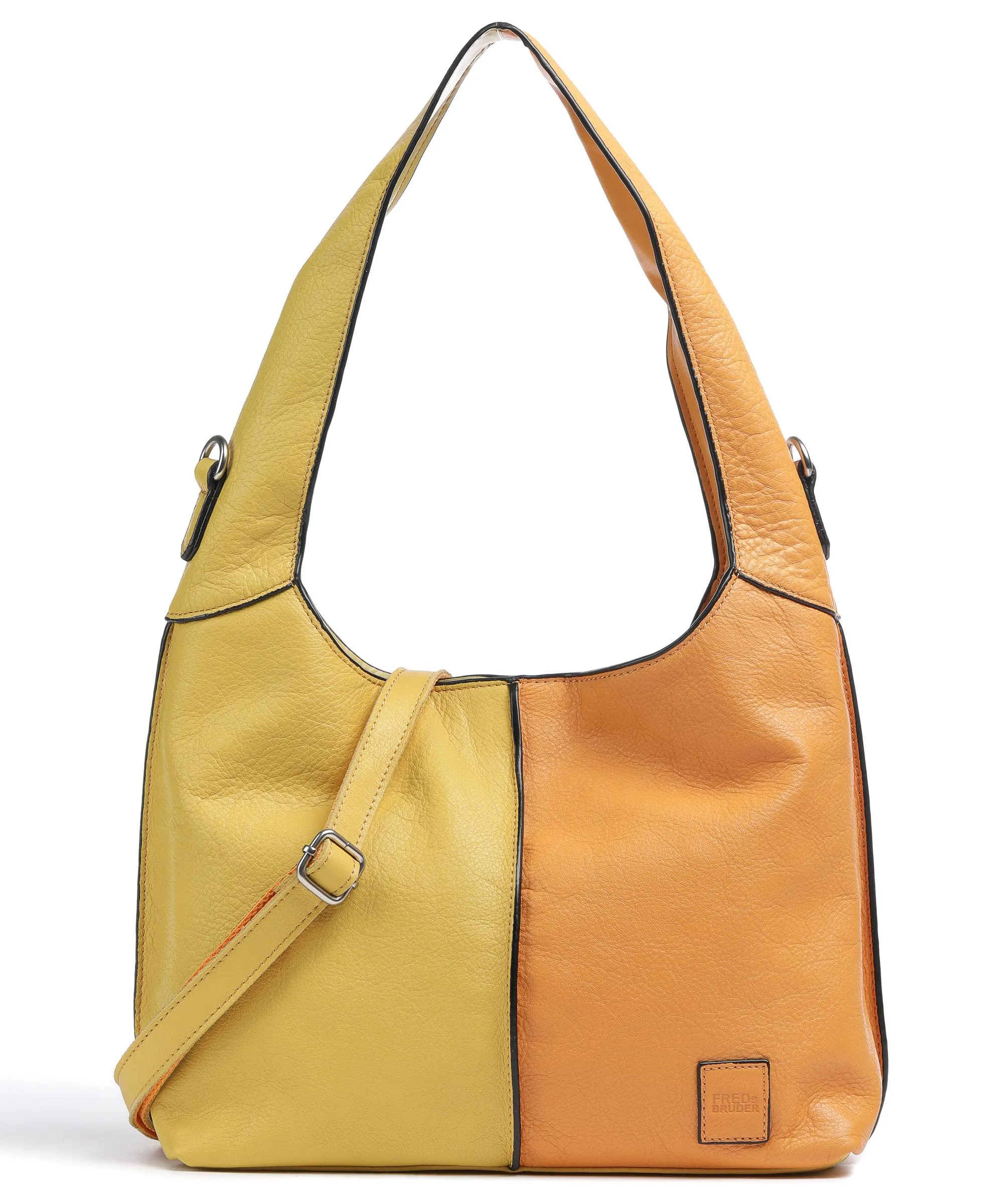  FredsBruder FB Borsa hobo pelle granulata multicolore  