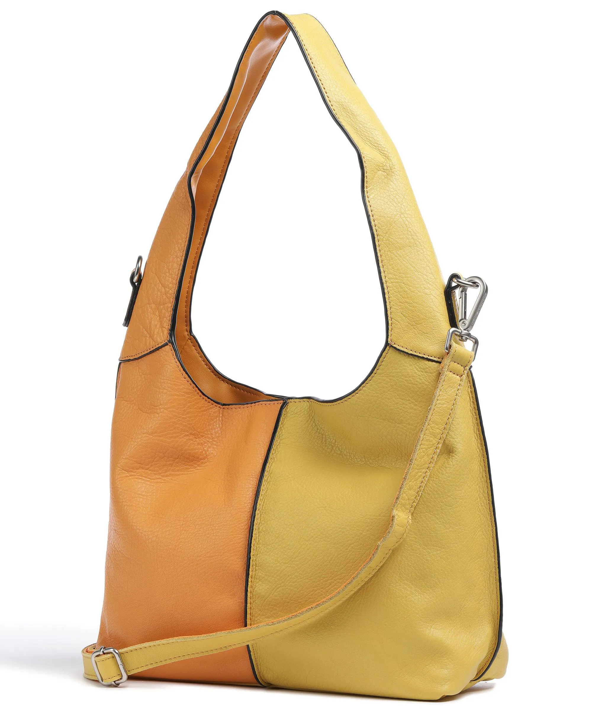  FredsBruder FB Borsa hobo pelle granulata multicolore  