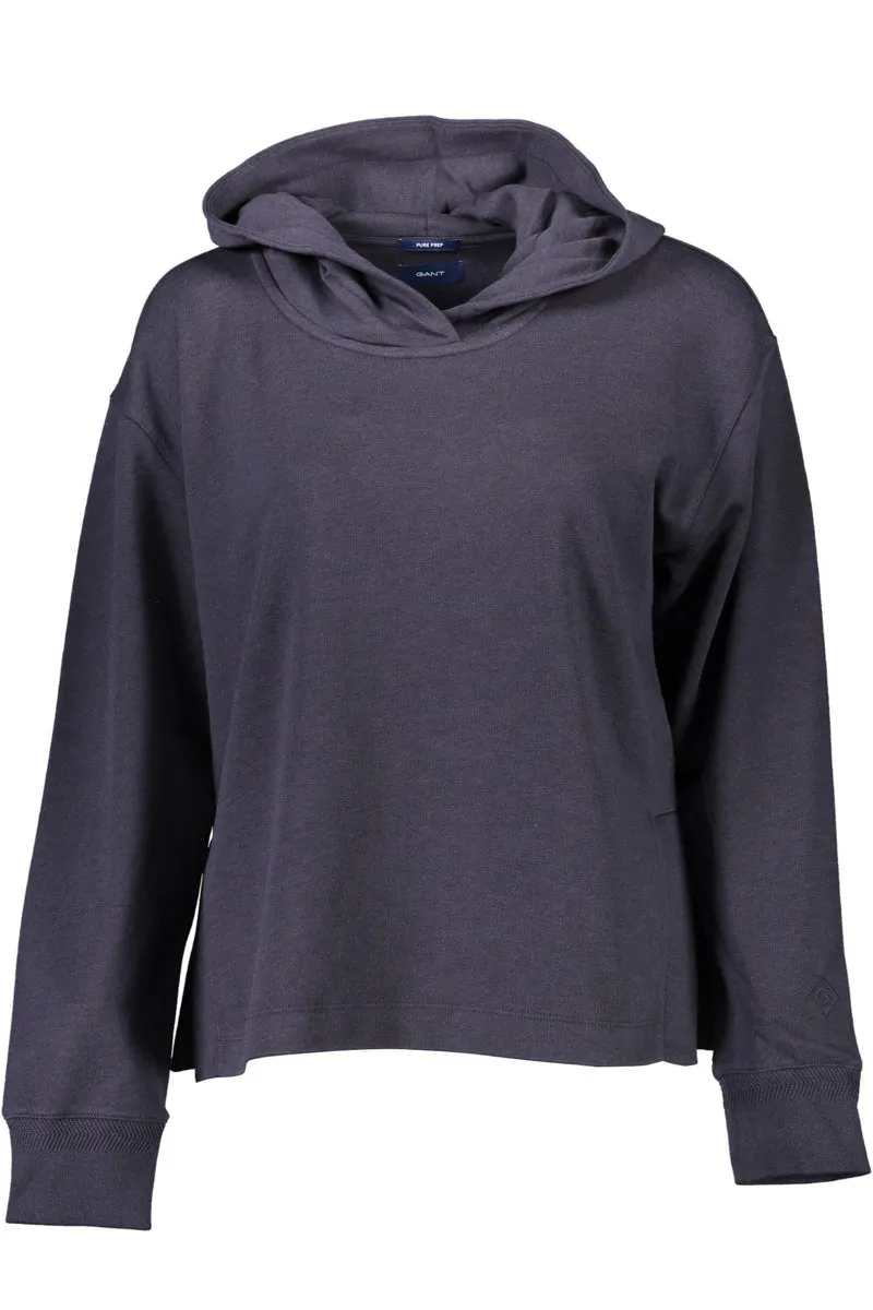 GANT FELPA SENZA ZIP DONNA BLU